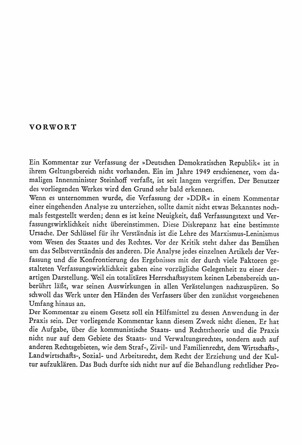 Verfassung der Sowjetischen Besatzungszone (SBZ) Deutschlands [Deutsche Demokratische Republik (DDR)], Text und Kommentar [Bundesrepublik Deutschland (BRD)] 1962, Seite 5 (Verf. SBZ Dtl. DDR Komm. BRD 1962, S. 5)