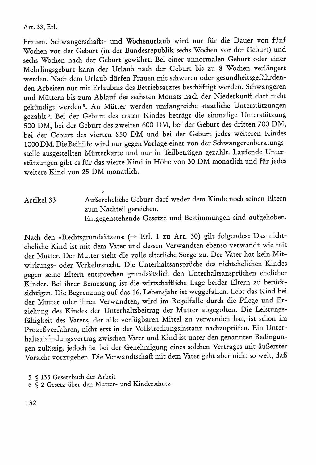 Verfassung der Sowjetischen Besatzungszone (SBZ) Deutschlands [Deutsche Demokratische Republik (DDR)], Text und Kommentar [Bundesrepublik Deutschland (BRD)] 1962, Seite 132 (Verf. SBZ Dtl. DDR Komm. BRD 1962, S. 132)
