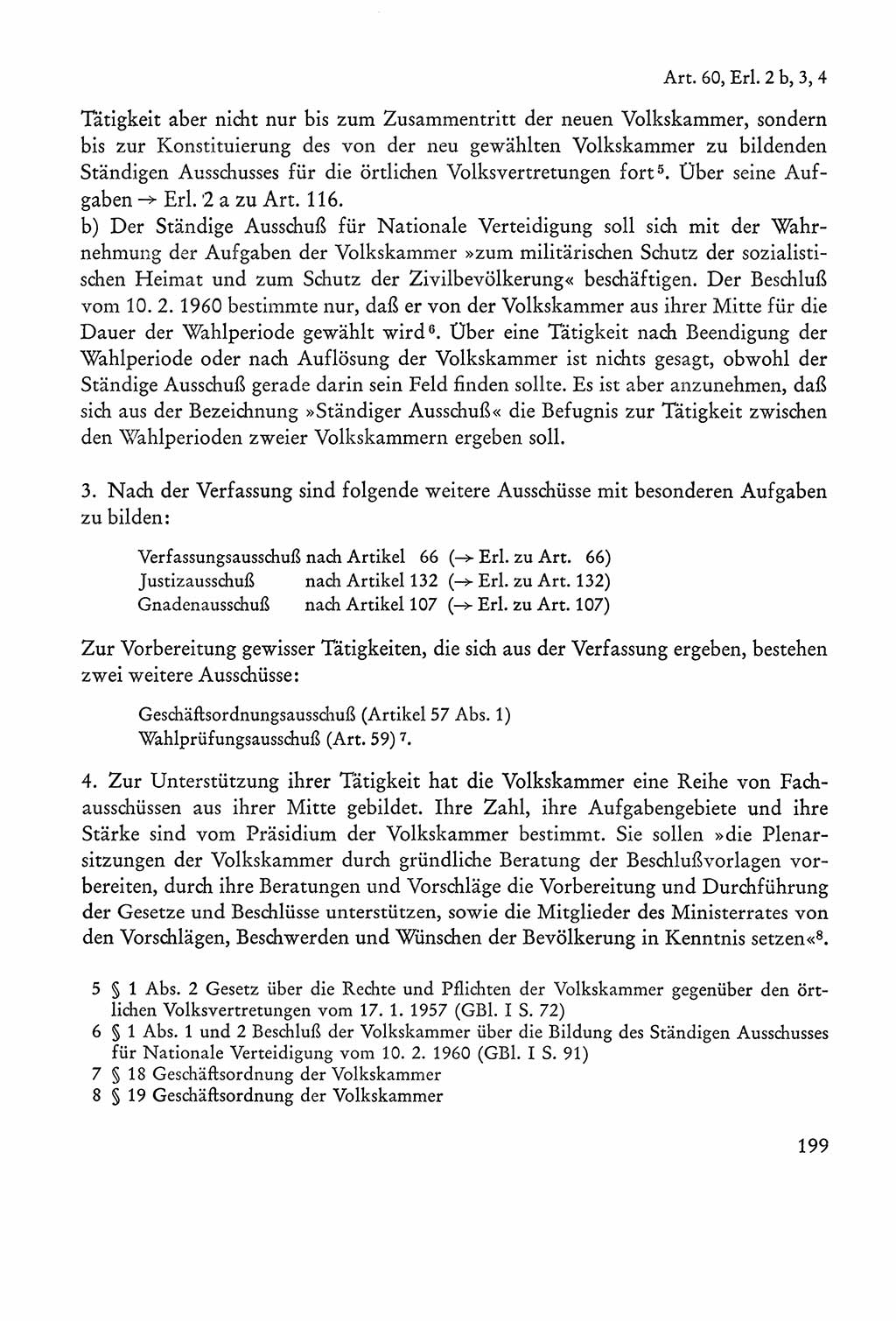 Verfassung der Sowjetischen Besatzungszone (SBZ) Deutschlands [Deutsche Demokratische Republik (DDR)], Text und Kommentar [Bundesrepublik Deutschland (BRD)] 1962, Seite 199 (Verf. SBZ Dtl. DDR Komm. BRD 1962, S. 199)