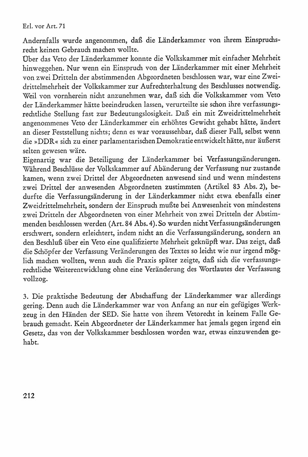 Verfassung der Sowjetischen Besatzungszone (SBZ) Deutschlands [Deutsche Demokratische Republik (DDR)], Text und Kommentar [Bundesrepublik Deutschland (BRD)] 1962, Seite 212 (Verf. SBZ Dtl. DDR Komm. BRD 1962, S. 212)