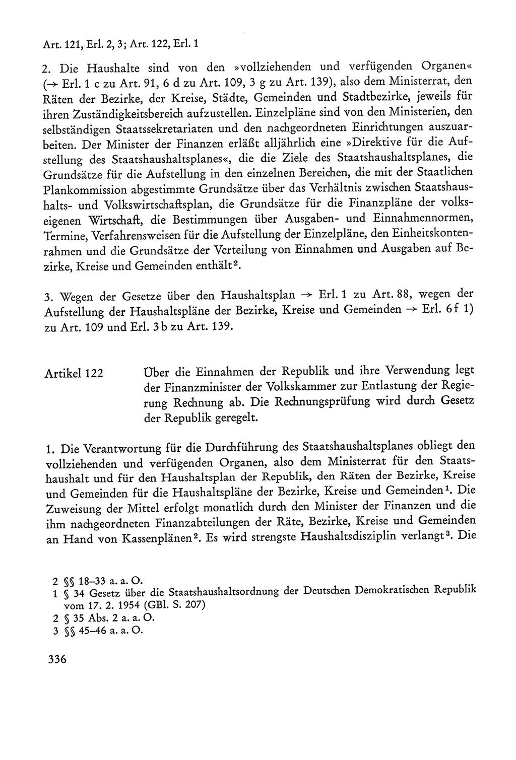 Verfassung der Sowjetischen Besatzungszone (SBZ) Deutschlands [Deutsche Demokratische Republik (DDR)], Text und Kommentar [Bundesrepublik Deutschland (BRD)] 1962, Seite 336 (Verf. SBZ Dtl. DDR Komm. BRD 1962, S. 336)