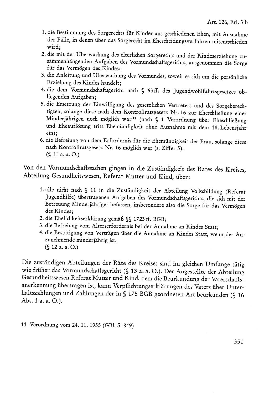 Verfassung der Sowjetischen Besatzungszone (SBZ) Deutschlands [Deutsche Demokratische Republik (DDR)], Text und Kommentar [Bundesrepublik Deutschland (BRD)] 1962, Seite 351 (Verf. SBZ Dtl. DDR Komm. BRD 1962, S. 351)