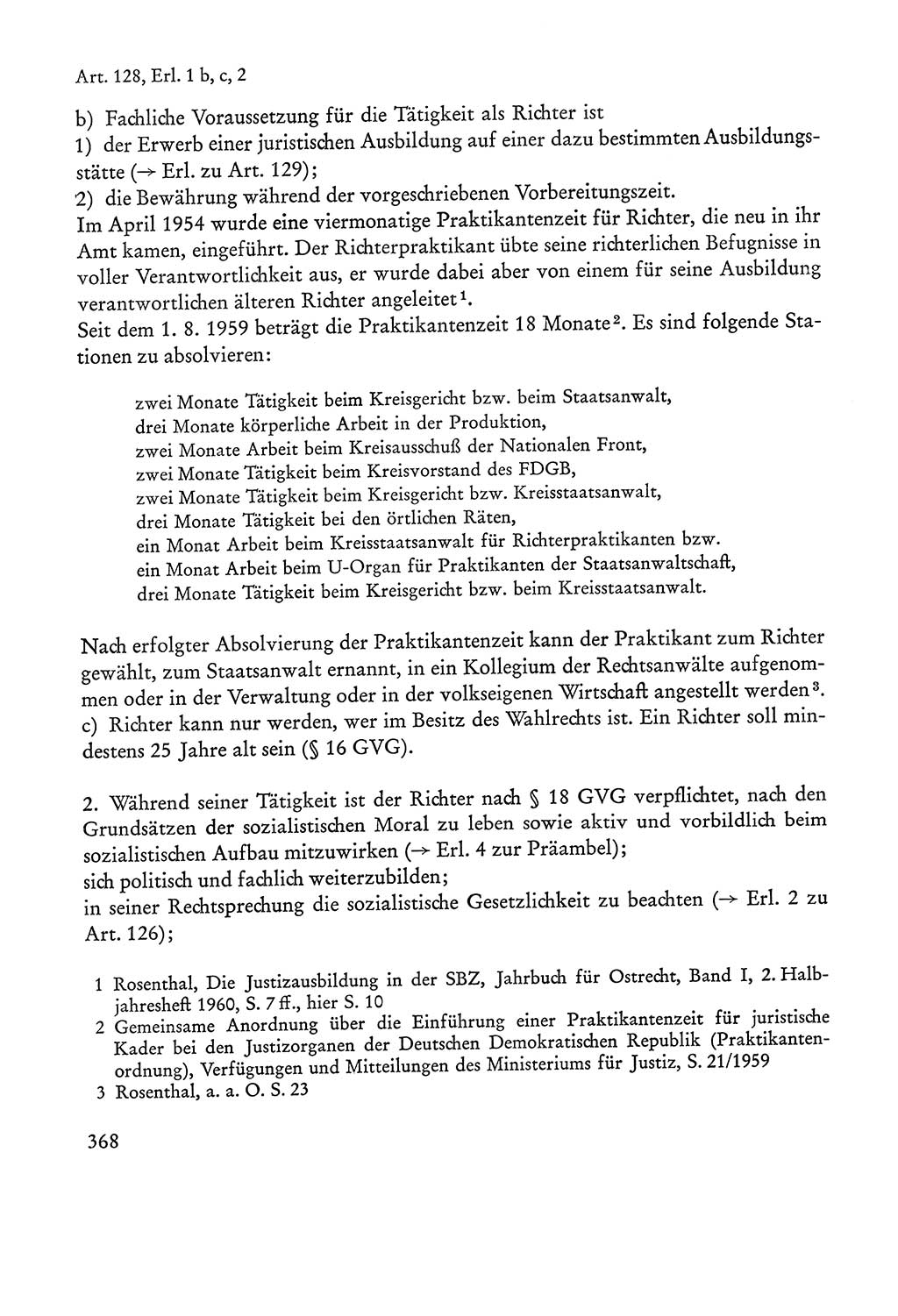 Verfassung der Sowjetischen Besatzungszone (SBZ) Deutschlands [Deutsche Demokratische Republik (DDR)], Text und Kommentar [Bundesrepublik Deutschland (BRD)] 1962, Seite 368 (Verf. SBZ Dtl. DDR Komm. BRD 1962, S. 368)