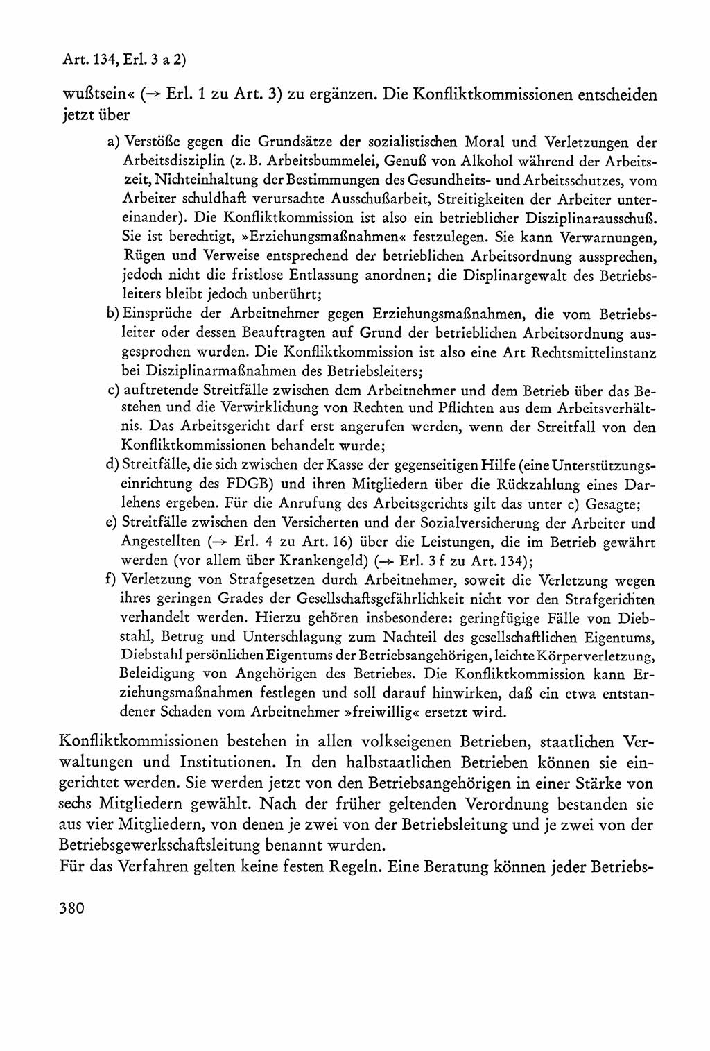 Verfassung der Sowjetischen Besatzungszone (SBZ) Deutschlands [Deutsche Demokratische Republik (DDR)], Text und Kommentar [Bundesrepublik Deutschland (BRD)] 1962, Seite 380 (Verf. SBZ Dtl. DDR Komm. BRD 1962, S. 380)