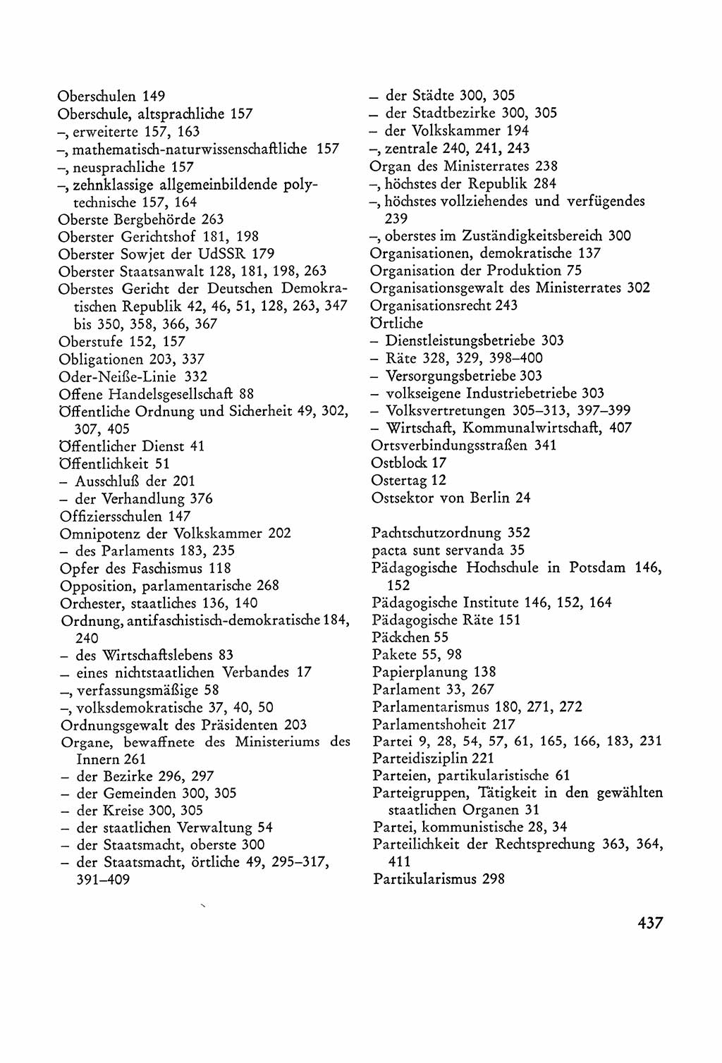 Verfassung der Sowjetischen Besatzungszone (SBZ) Deutschlands [Deutsche Demokratische Republik (DDR)], Text und Kommentar [Bundesrepublik Deutschland (BRD)] 1962, Seite 437 (Verf. SBZ Dtl. DDR Komm. BRD 1962, S. 437)