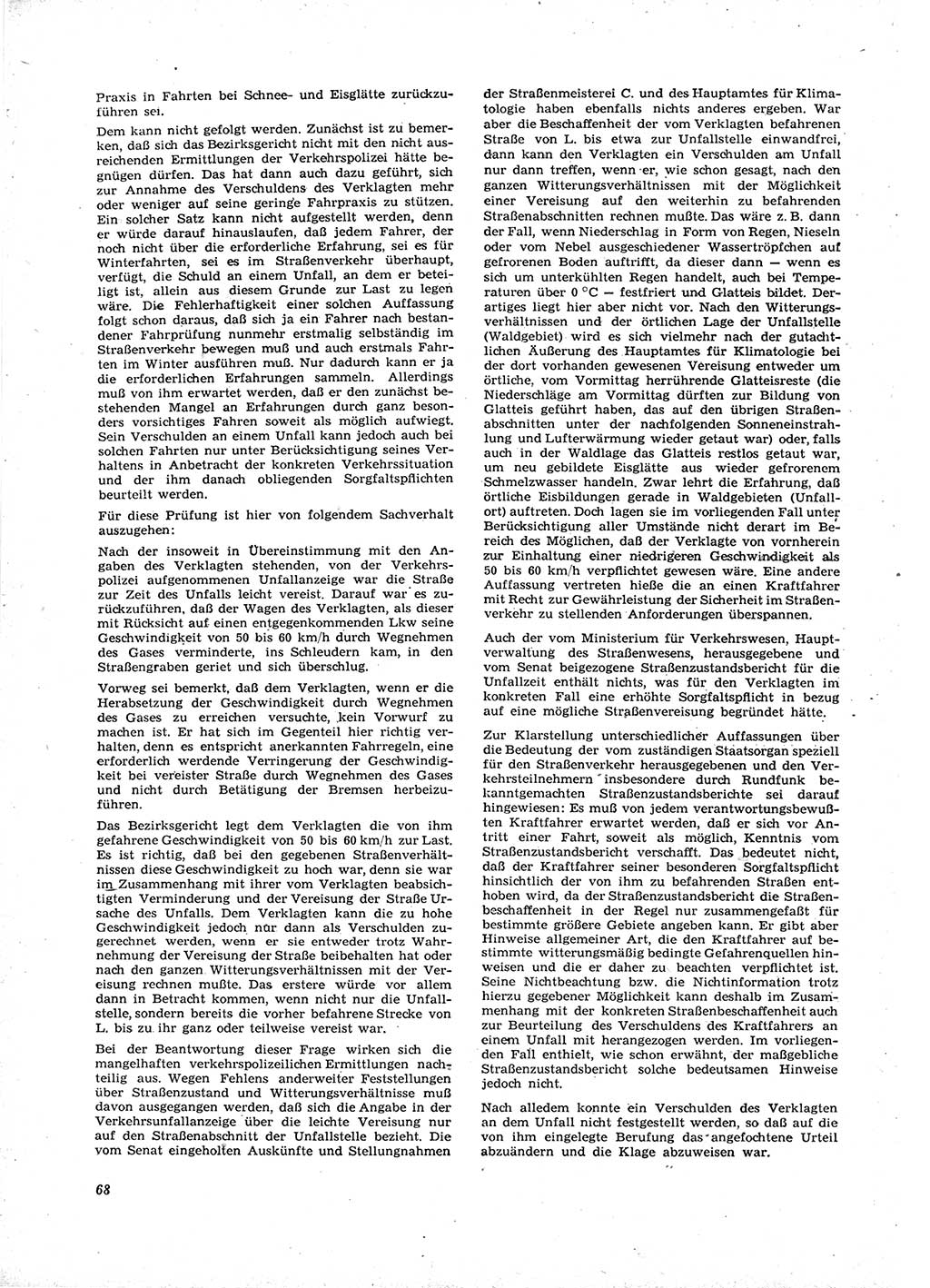 Neue Justiz (NJ), Zeitschrift für Recht und Rechtswissenschaft [Deutsche Demokratische Republik (DDR)], 16. Jahrgang 1962, Seite 68 (NJ DDR 1962, S. 68)
