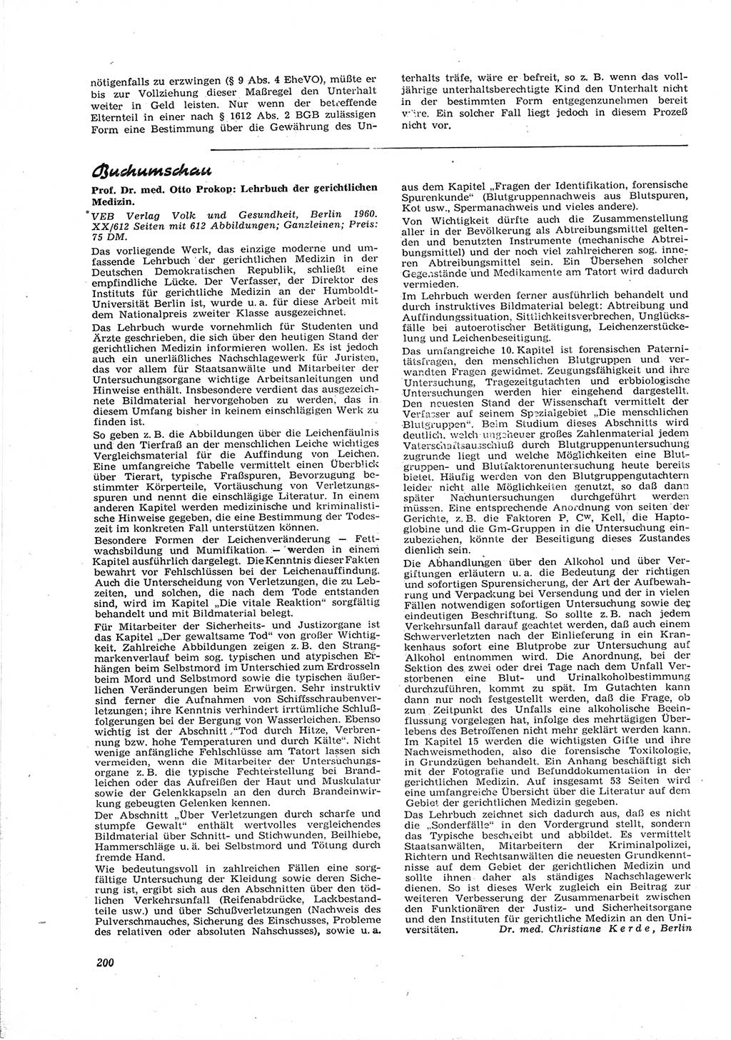 Neue Justiz (NJ), Zeitschrift für Recht und Rechtswissenschaft [Deutsche Demokratische Republik (DDR)], 16. Jahrgang 1962, Seite 200 (NJ DDR 1962, S. 200)