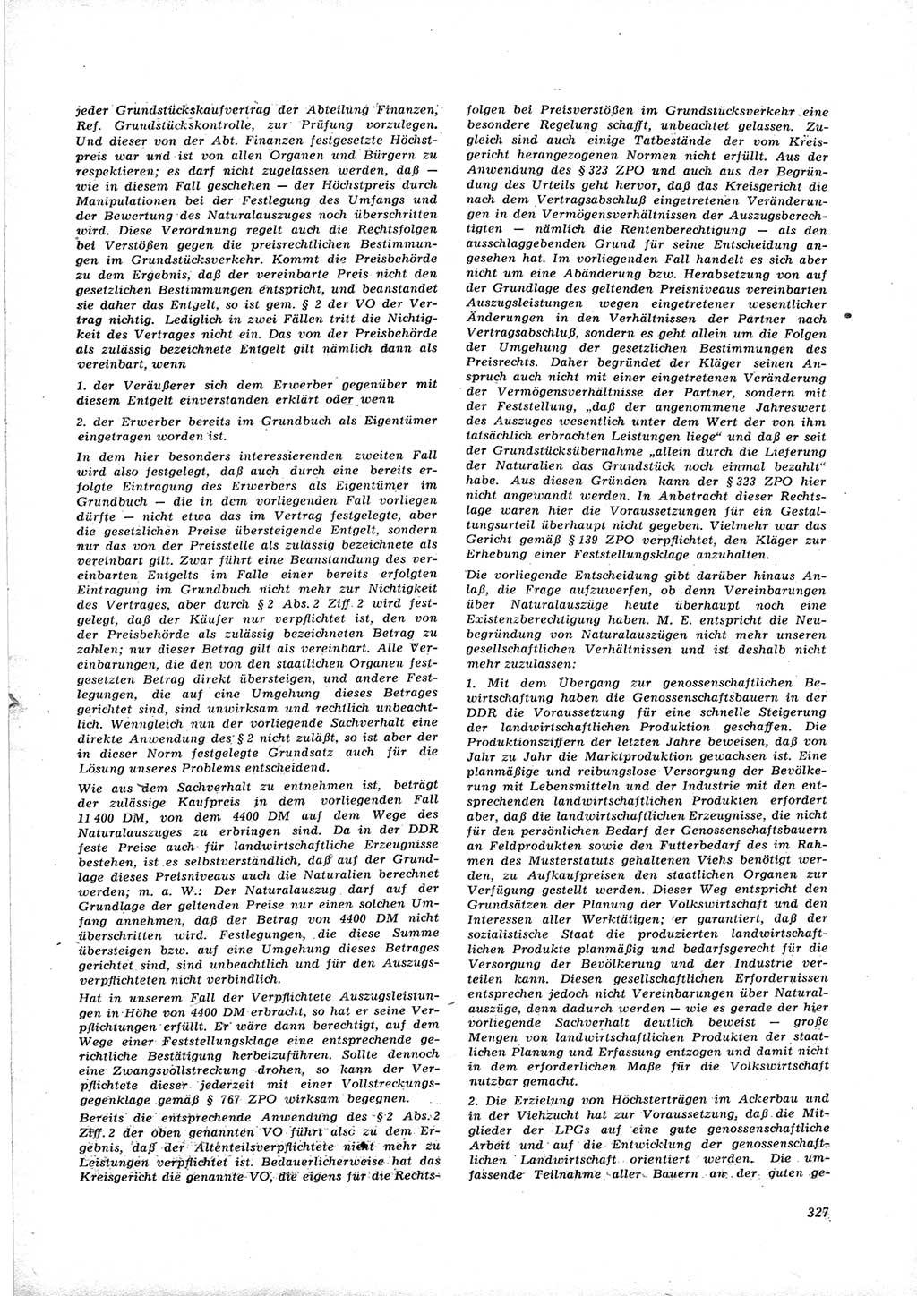 Neue Justiz (NJ), Zeitschrift für Recht und Rechtswissenschaft [Deutsche Demokratische Republik (DDR)], 16. Jahrgang 1962, Seite 327 (NJ DDR 1962, S. 327)