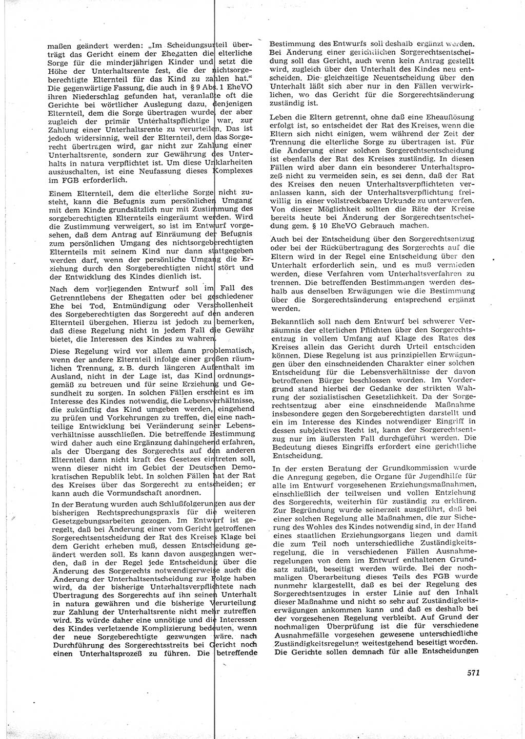 Neue Justiz (NJ), Zeitschrift für Recht und Rechtswissenschaft [Deutsche Demokratische Republik (DDR)], 16. Jahrgang 1962, Seite 571 (NJ DDR 1962, S. 571)