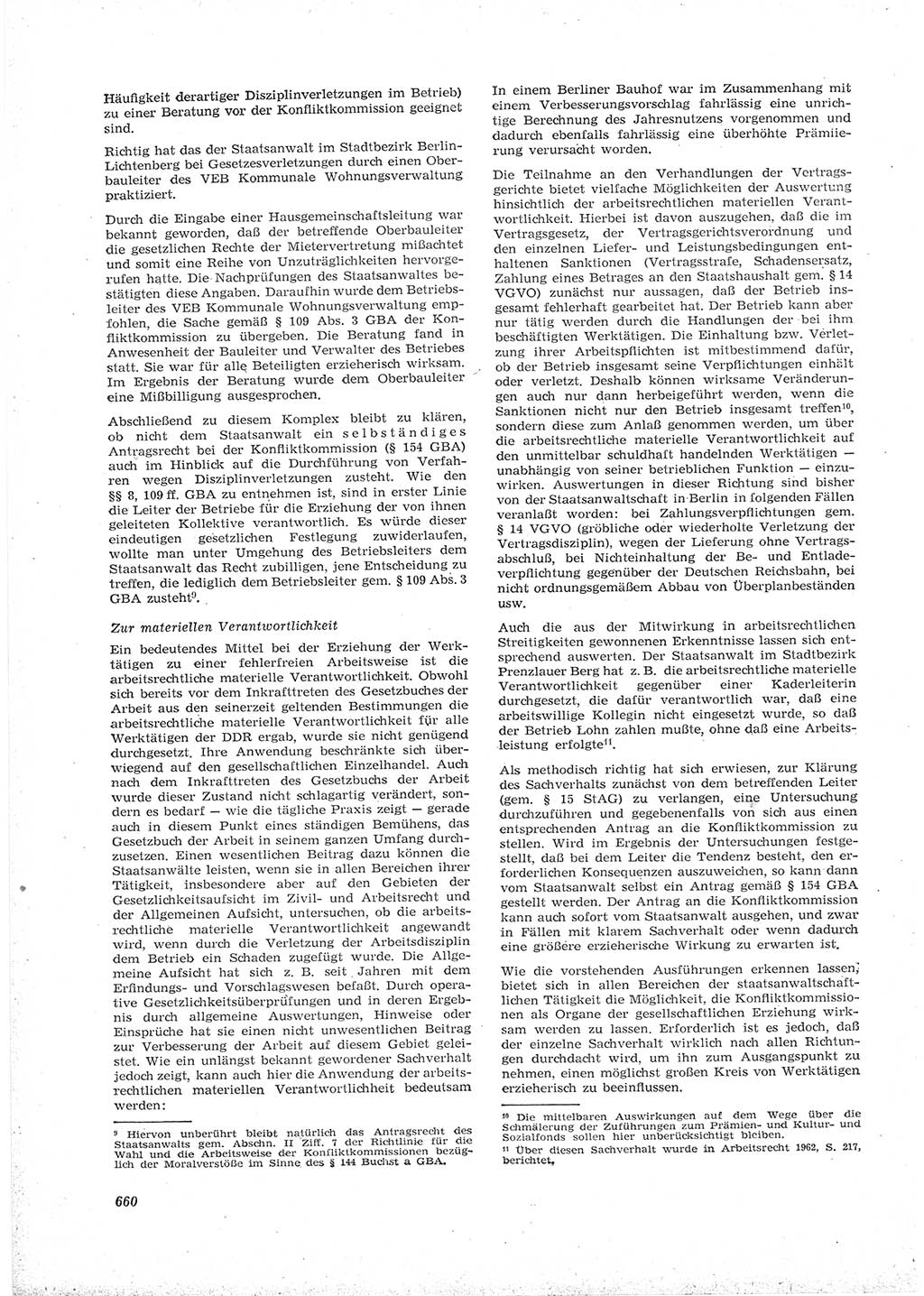 Neue Justiz (NJ), Zeitschrift für Recht und Rechtswissenschaft [Deutsche Demokratische Republik (DDR)], 16. Jahrgang 1962, Seite 660 (NJ DDR 1962, S. 660)