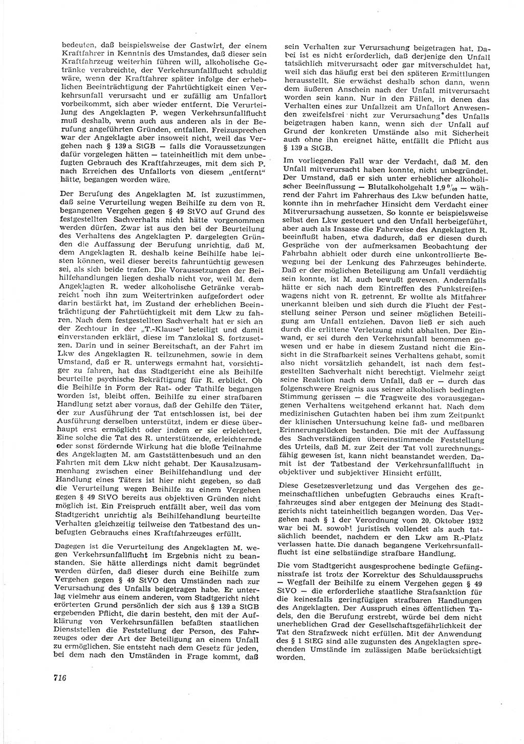 Neue Justiz (NJ), Zeitschrift für Recht und Rechtswissenschaft [Deutsche Demokratische Republik (DDR)], 16. Jahrgang 1962, Seite 716 (NJ DDR 1962, S. 716)