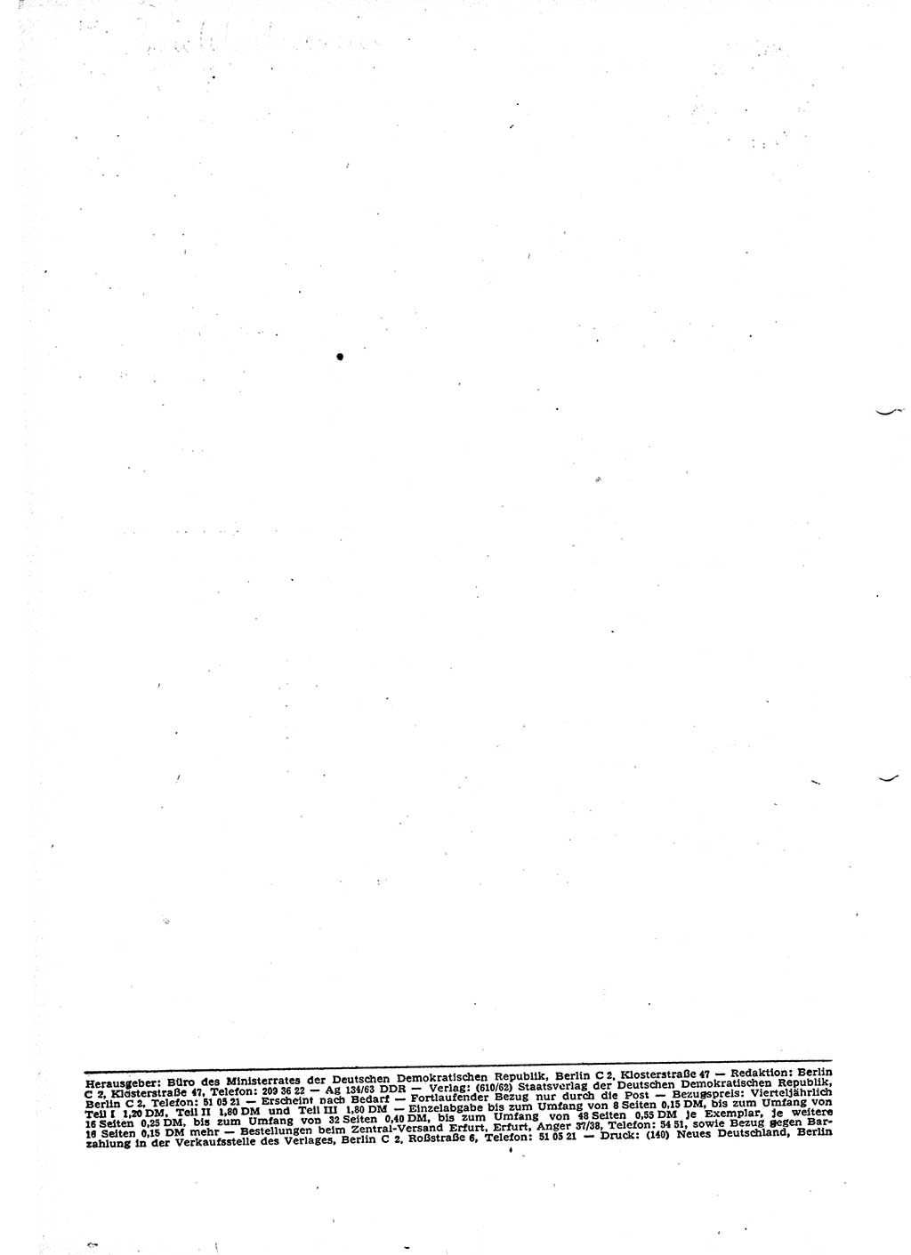 Gesetzblatt (GBl.) der Deutschen Demokratischen Republik (DDR) Teil Ⅰ 1963, Seite 142 (GBl. DDR Ⅰ 1963, S. 142)