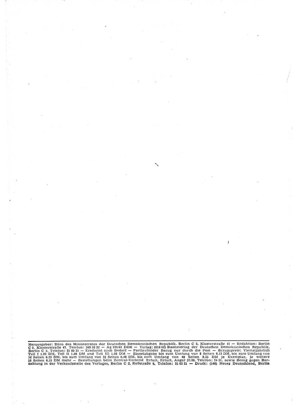 Gesetzblatt (GBl.) der Deutschen Demokratischen Republik (DDR) Teil Ⅰ 1963, Seite 180 (GBl. DDR Ⅰ 1963, S. 180)