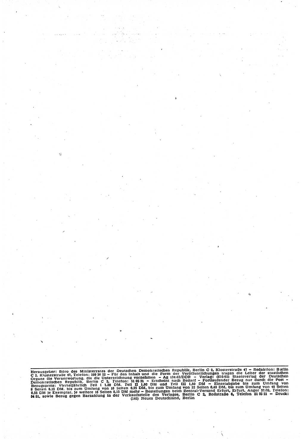 Gesetzblatt (GBl.) der Deutschen Demokratischen Republik (DDR) Teil ⅠⅠⅠ 1963, Seite 536 (GBl. DDR ⅠⅠⅠ 1963, S. 536)