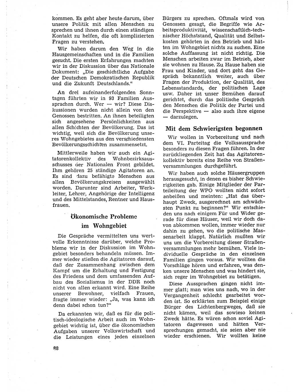 Neuer Weg (NW), Organ des Zentralkomitees (ZK) der SED (Sozialistische Einheitspartei Deutschlands) für Fragen des Parteilebens, 18. Jahrgang [Deutsche Demokratische Republik (DDR)] 1963, Seite 88 (NW ZK SED DDR 1963, S. 88)