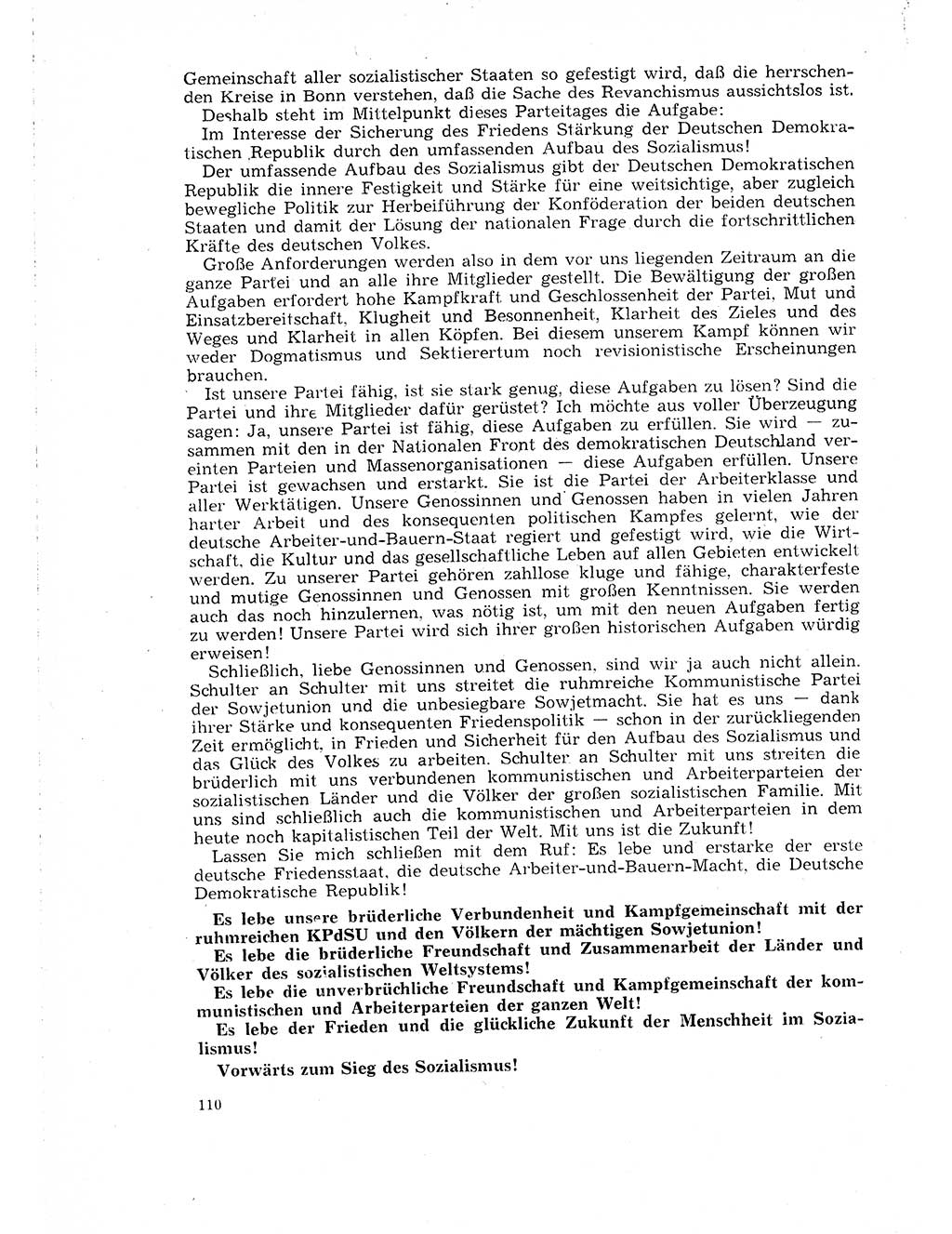 Neuer Weg (NW), Organ des Zentralkomitees (ZK) der SED (Sozialistische Einheitspartei Deutschlands) für Fragen des Parteilebens, 18. Jahrgang [Deutsche Demokratische Republik (DDR)] 1963, Seite 110 (NW ZK SED DDR 1963, S. 110)
