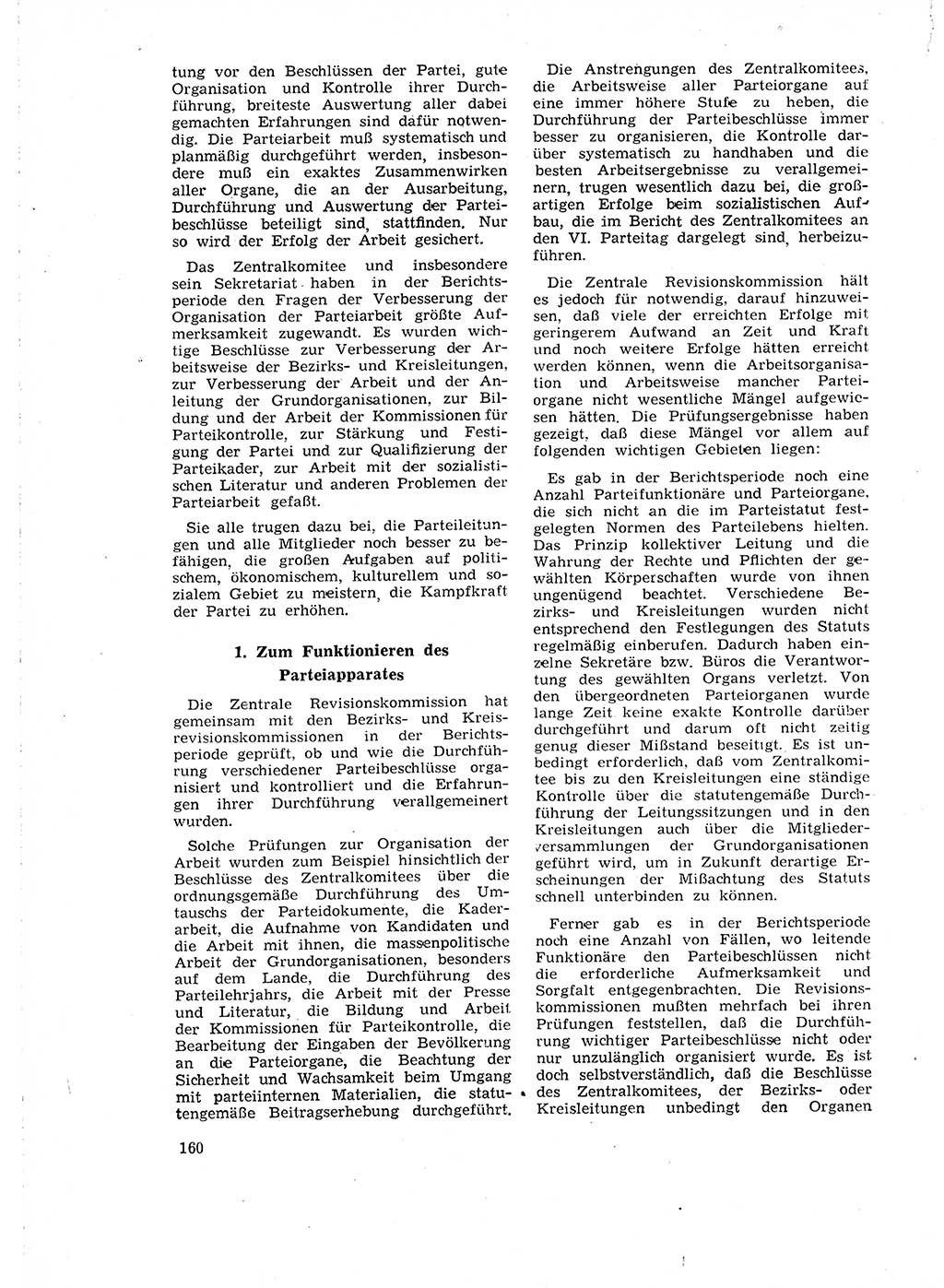 Neuer Weg (NW), Organ des Zentralkomitees (ZK) der SED (Sozialistische Einheitspartei Deutschlands) für Fragen des Parteilebens, 18. Jahrgang [Deutsche Demokratische Republik (DDR)] 1963, Seite 160 (NW ZK SED DDR 1963, S. 160)