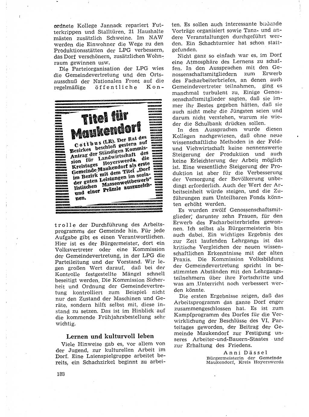 Neuer Weg (NW), Organ des Zentralkomitees (ZK) der SED (Sozialistische Einheitspartei Deutschlands) für Fragen des Parteilebens, 18. Jahrgang [Deutsche Demokratische Republik (DDR)] 1963, Seite 188 (NW ZK SED DDR 1963, S. 188)