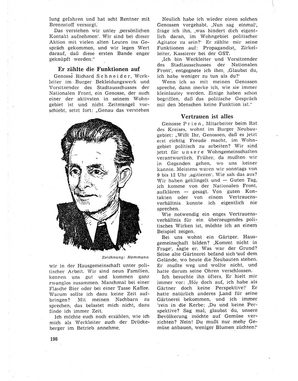 Neuer Weg (NW), Organ des Zentralkomitees (ZK) der SED (Sozialistische Einheitspartei Deutschlands) für Fragen des Parteilebens, 18. Jahrgang [Deutsche Demokratische Republik (DDR)] 1963, Seite 198 (NW ZK SED DDR 1963, S. 198)