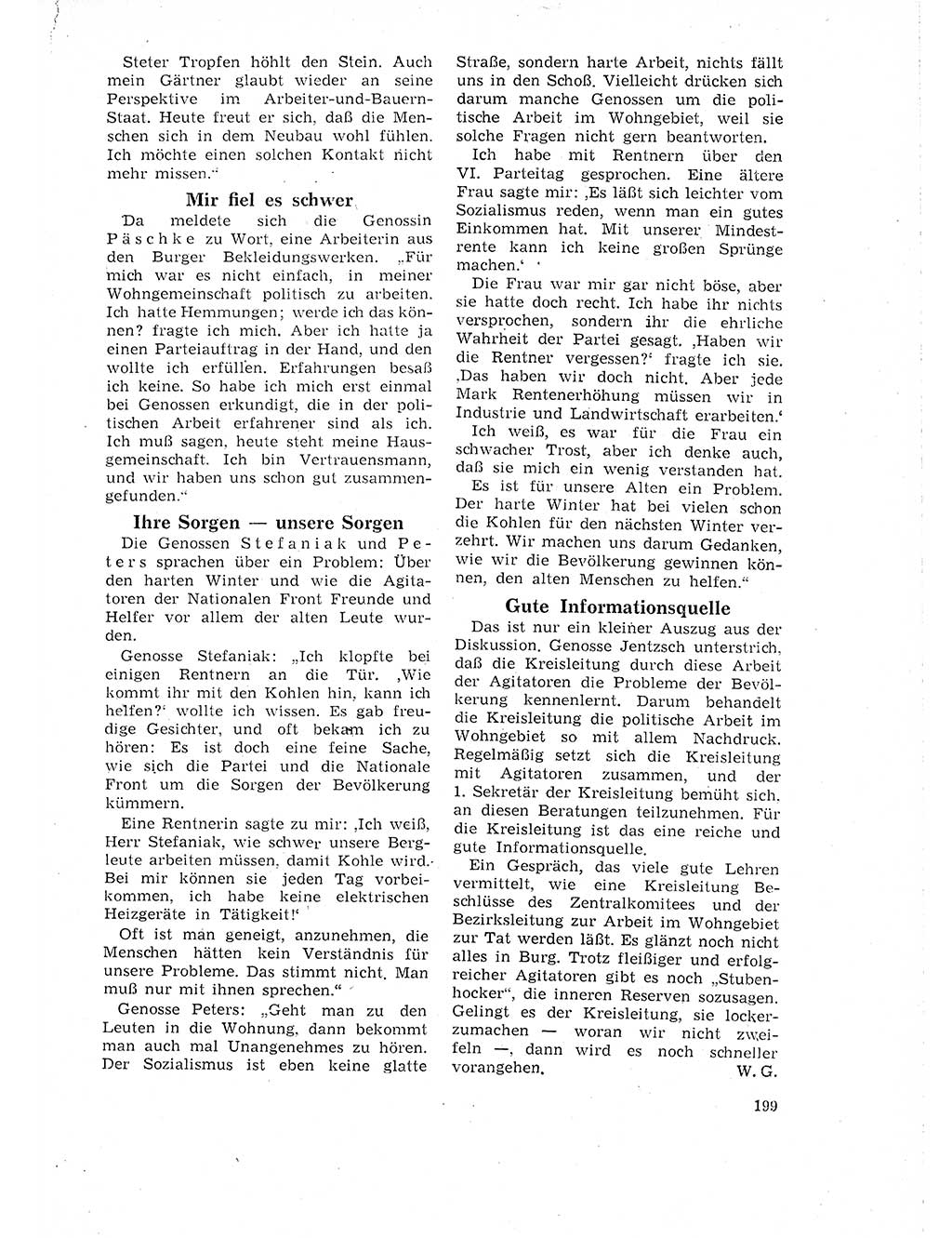 Neuer Weg (NW), Organ des Zentralkomitees (ZK) der SED (Sozialistische Einheitspartei Deutschlands) für Fragen des Parteilebens, 18. Jahrgang [Deutsche Demokratische Republik (DDR)] 1963, Seite 199 (NW ZK SED DDR 1963, S. 199)