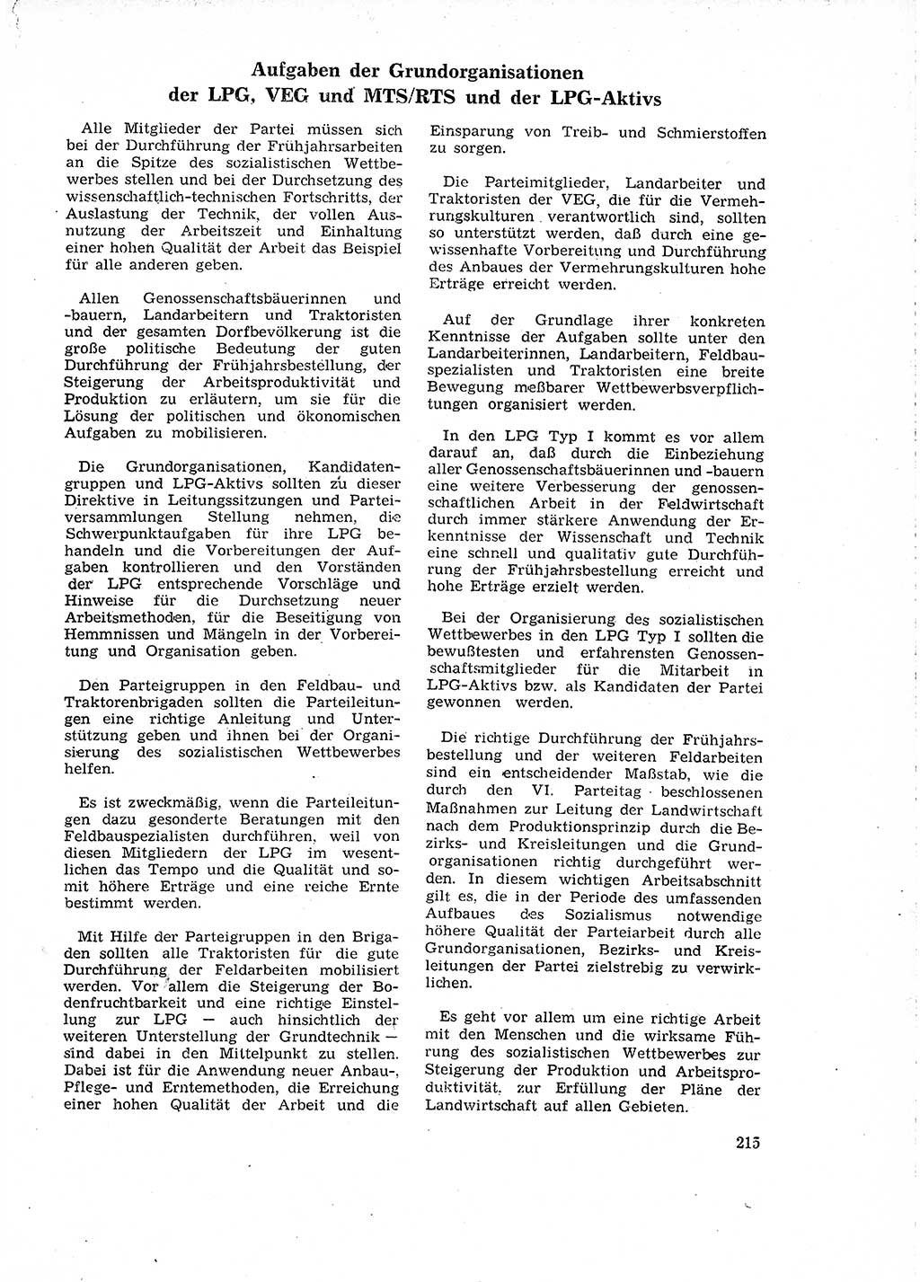 Neuer Weg (NW), Organ des Zentralkomitees (ZK) der SED (Sozialistische Einheitspartei Deutschlands) für Fragen des Parteilebens, 18. Jahrgang [Deutsche Demokratische Republik (DDR)] 1963, Seite 215 (NW ZK SED DDR 1963, S. 215)