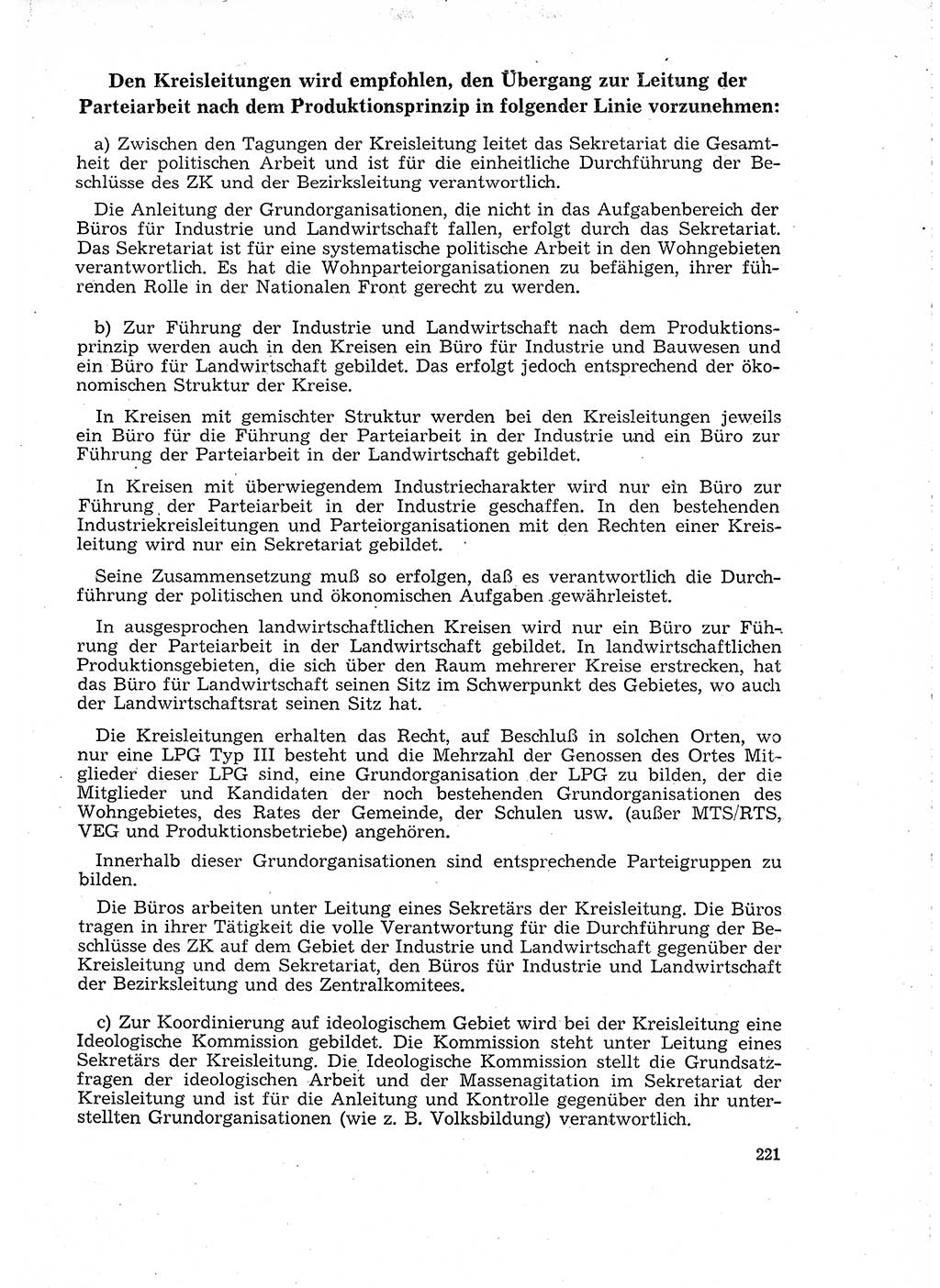 Neuer Weg (NW), Organ des Zentralkomitees (ZK) der SED (Sozialistische Einheitspartei Deutschlands) für Fragen des Parteilebens, 18. Jahrgang [Deutsche Demokratische Republik (DDR)] 1963, Seite 221 (NW ZK SED DDR 1963, S. 221)