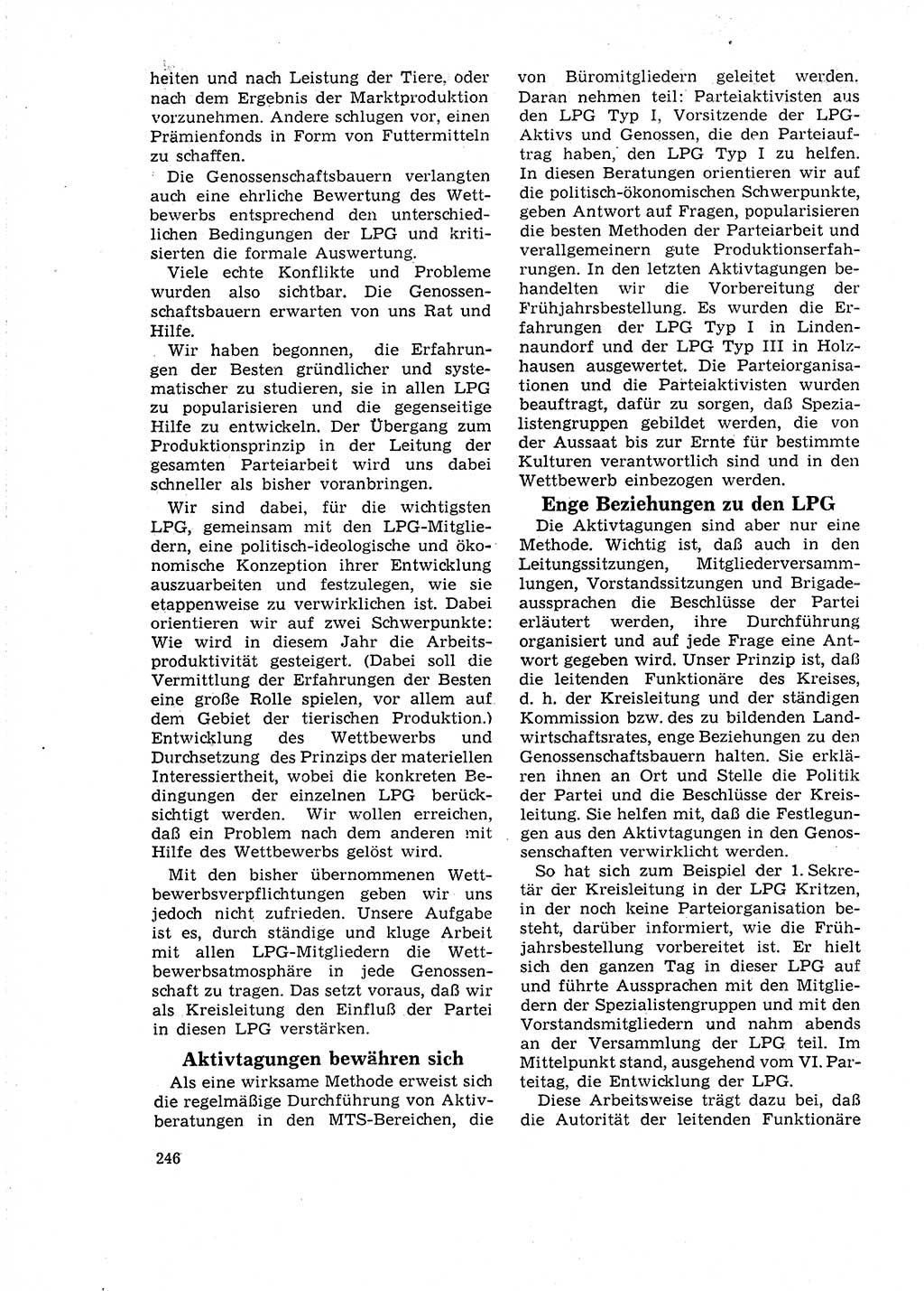 Neuer Weg (NW), Organ des Zentralkomitees (ZK) der SED (Sozialistische Einheitspartei Deutschlands) für Fragen des Parteilebens, 18. Jahrgang [Deutsche Demokratische Republik (DDR)] 1963, Seite 246 (NW ZK SED DDR 1963, S. 246)