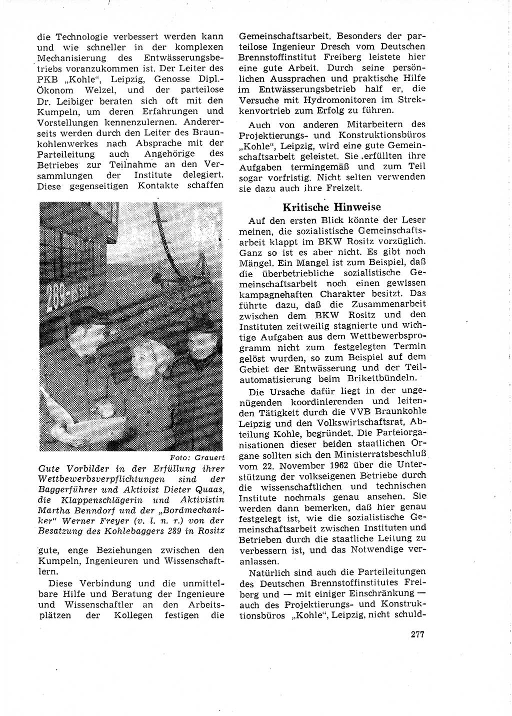 Neuer Weg (NW), Organ des Zentralkomitees (ZK) der SED (Sozialistische Einheitspartei Deutschlands) für Fragen des Parteilebens, 18. Jahrgang [Deutsche Demokratische Republik (DDR)] 1963, Seite 277 (NW ZK SED DDR 1963, S. 277)