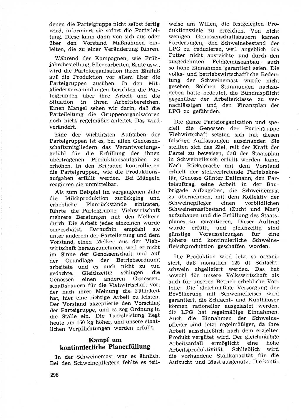 Neuer Weg (NW), Organ des Zentralkomitees (ZK) der SED (Sozialistische Einheitspartei Deutschlands) für Fragen des Parteilebens, 18. Jahrgang [Deutsche Demokratische Republik (DDR)] 1963, Seite 296 (NW ZK SED DDR 1963, S. 296)