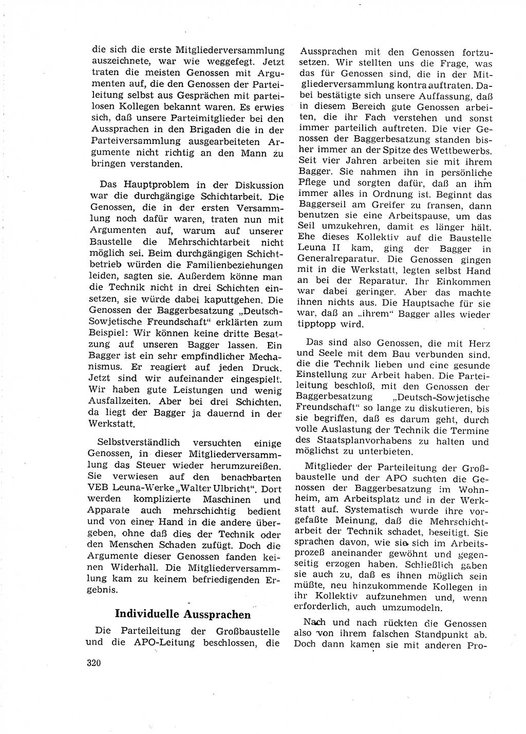 Neuer Weg (NW), Organ des Zentralkomitees (ZK) der SED (Sozialistische Einheitspartei Deutschlands) für Fragen des Parteilebens, 18. Jahrgang [Deutsche Demokratische Republik (DDR)] 1963, Seite 320 (NW ZK SED DDR 1963, S. 320)