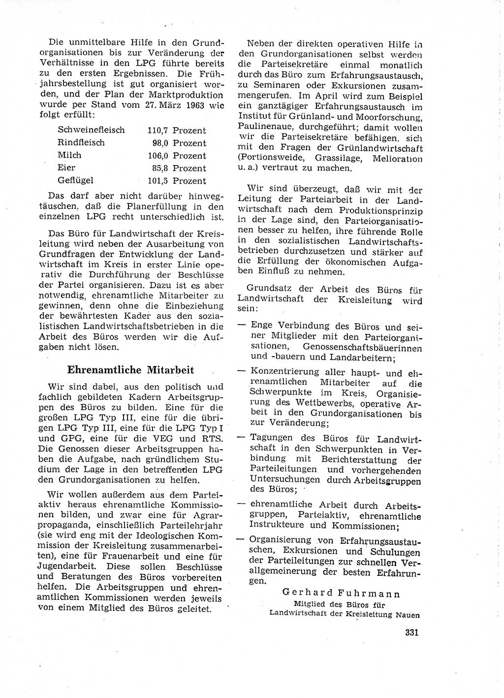 Neuer Weg (NW), Organ des Zentralkomitees (ZK) der SED (Sozialistische Einheitspartei Deutschlands) für Fragen des Parteilebens, 18. Jahrgang [Deutsche Demokratische Republik (DDR)] 1963, Seite 331 (NW ZK SED DDR 1963, S. 331)