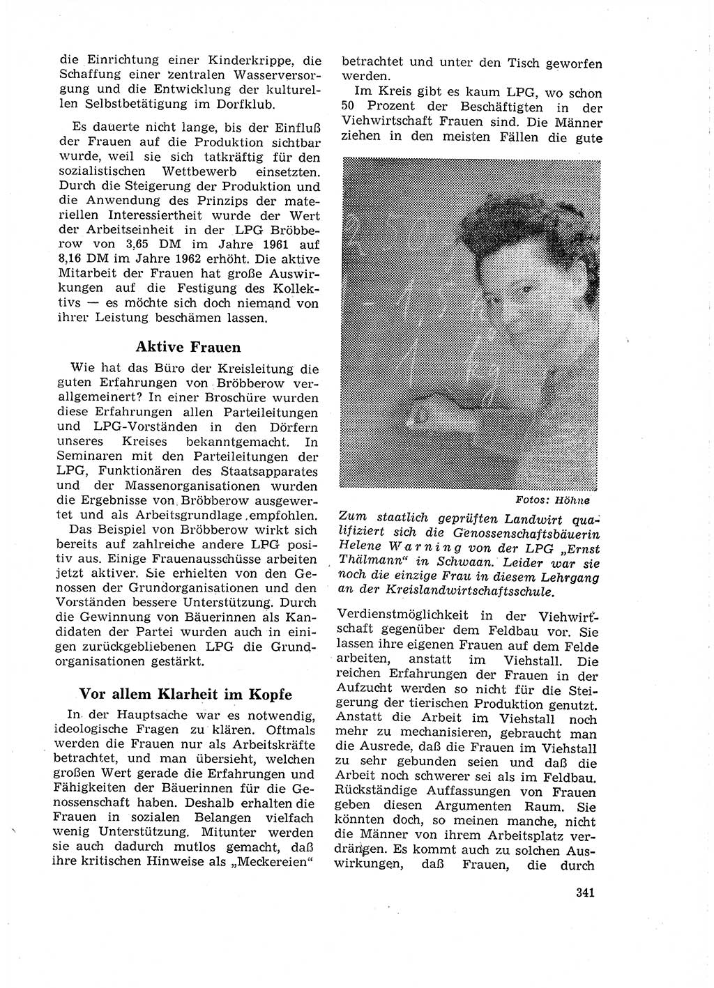 Neuer Weg (NW), Organ des Zentralkomitees (ZK) der SED (Sozialistische Einheitspartei Deutschlands) für Fragen des Parteilebens, 18. Jahrgang [Deutsche Demokratische Republik (DDR)] 1963, Seite 341 (NW ZK SED DDR 1963, S. 341)