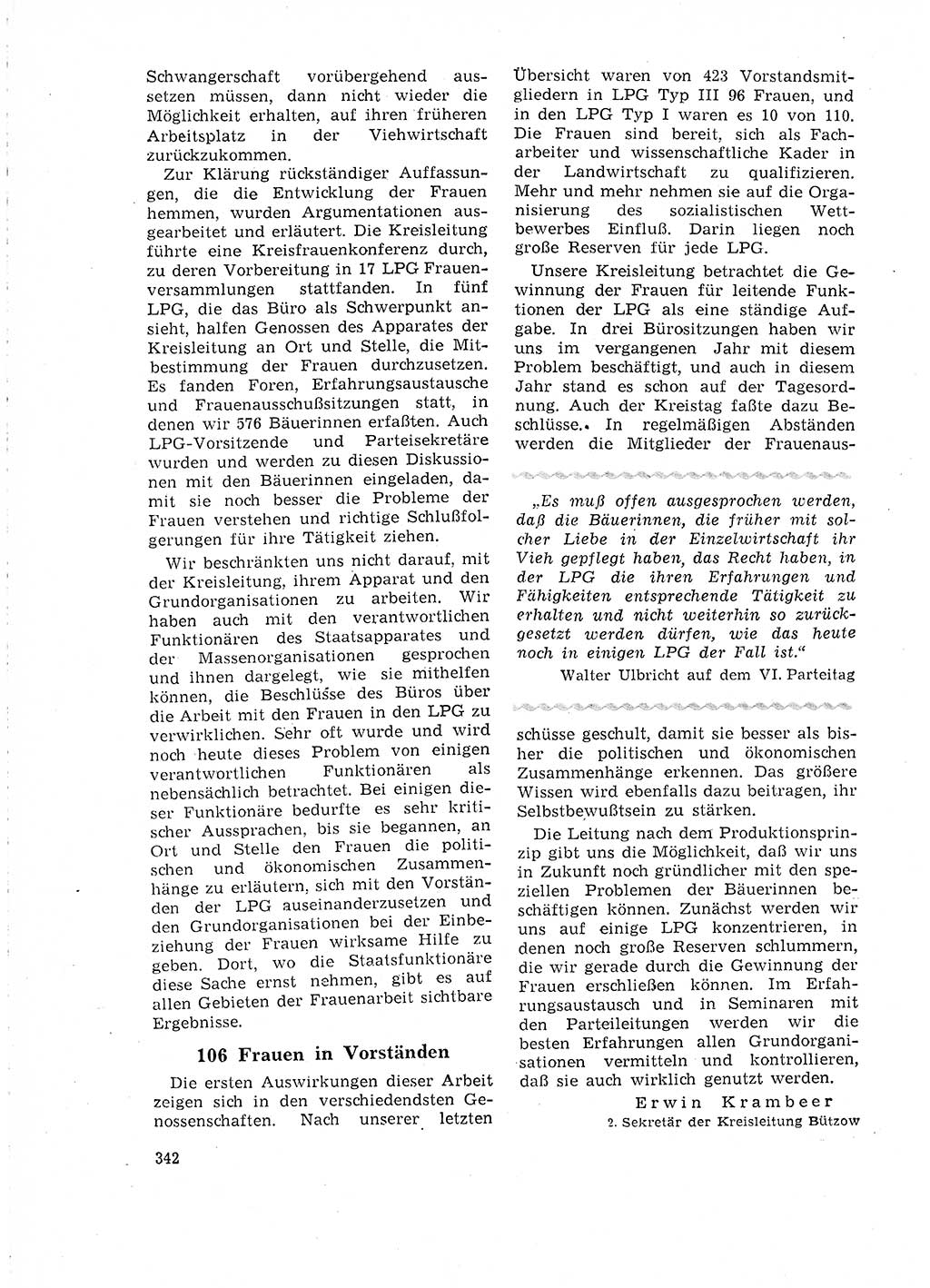 Neuer Weg (NW), Organ des Zentralkomitees (ZK) der SED (Sozialistische Einheitspartei Deutschlands) für Fragen des Parteilebens, 18. Jahrgang [Deutsche Demokratische Republik (DDR)] 1963, Seite 342 (NW ZK SED DDR 1963, S. 342)