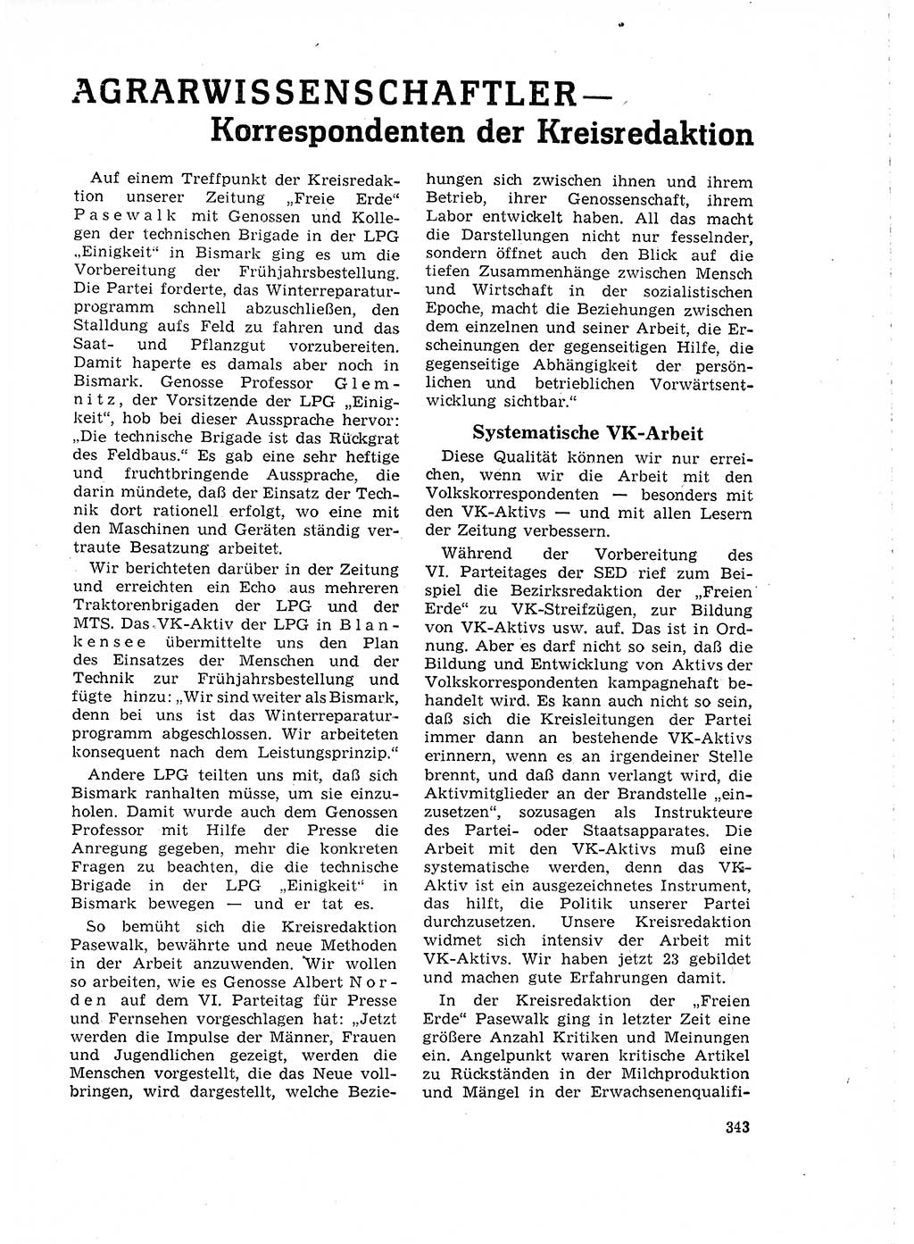 Neuer Weg (NW), Organ des Zentralkomitees (ZK) der SED (Sozialistische Einheitspartei Deutschlands) für Fragen des Parteilebens, 18. Jahrgang [Deutsche Demokratische Republik (DDR)] 1963, Seite 343 (NW ZK SED DDR 1963, S. 343)