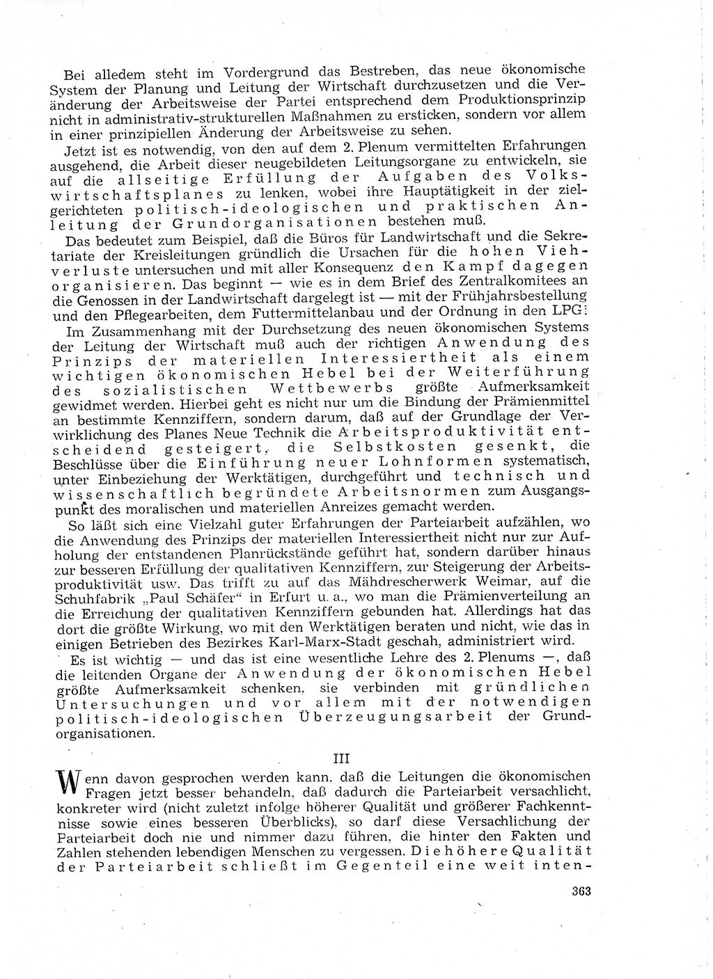 Neuer Weg (NW), Organ des Zentralkomitees (ZK) der SED (Sozialistische Einheitspartei Deutschlands) für Fragen des Parteilebens, 18. Jahrgang [Deutsche Demokratische Republik (DDR)] 1963, Seite 363 (NW ZK SED DDR 1963, S. 363)