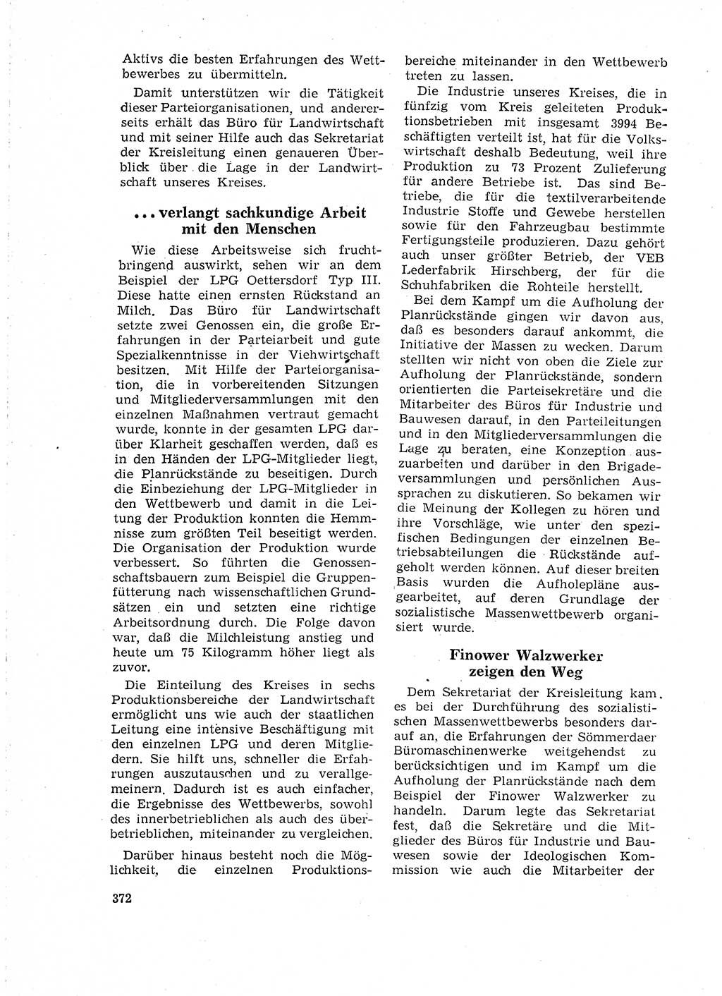 Neuer Weg (NW), Organ des Zentralkomitees (ZK) der SED (Sozialistische Einheitspartei Deutschlands) für Fragen des Parteilebens, 18. Jahrgang [Deutsche Demokratische Republik (DDR)] 1963, Seite 372 (NW ZK SED DDR 1963, S. 372)