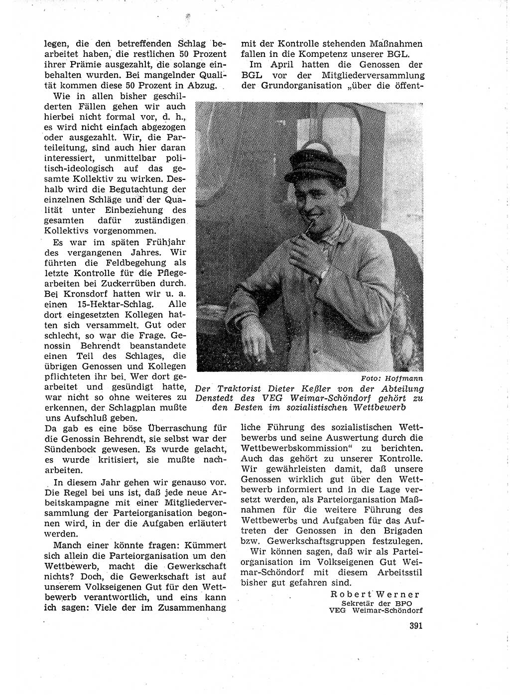 Neuer Weg (NW), Organ des Zentralkomitees (ZK) der SED (Sozialistische Einheitspartei Deutschlands) für Fragen des Parteilebens, 18. Jahrgang [Deutsche Demokratische Republik (DDR)] 1963, Seite 391 (NW ZK SED DDR 1963, S. 391)