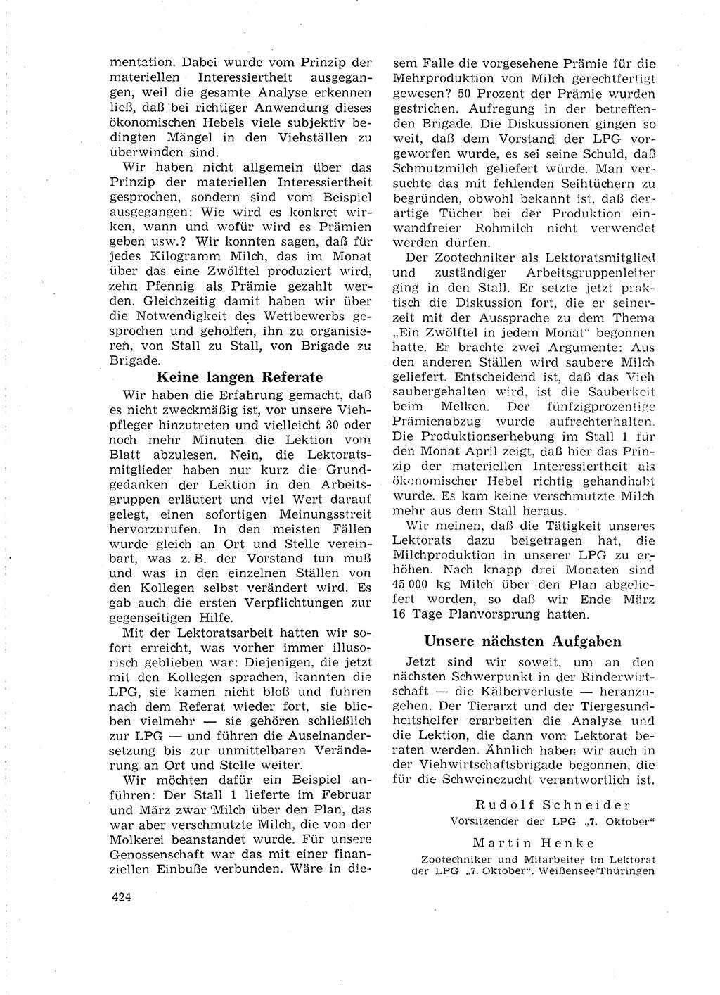 Neuer Weg (NW), Organ des Zentralkomitees (ZK) der SED (Sozialistische Einheitspartei Deutschlands) für Fragen des Parteilebens, 18. Jahrgang [Deutsche Demokratische Republik (DDR)] 1963, Seite 424 (NW ZK SED DDR 1963, S. 424)
