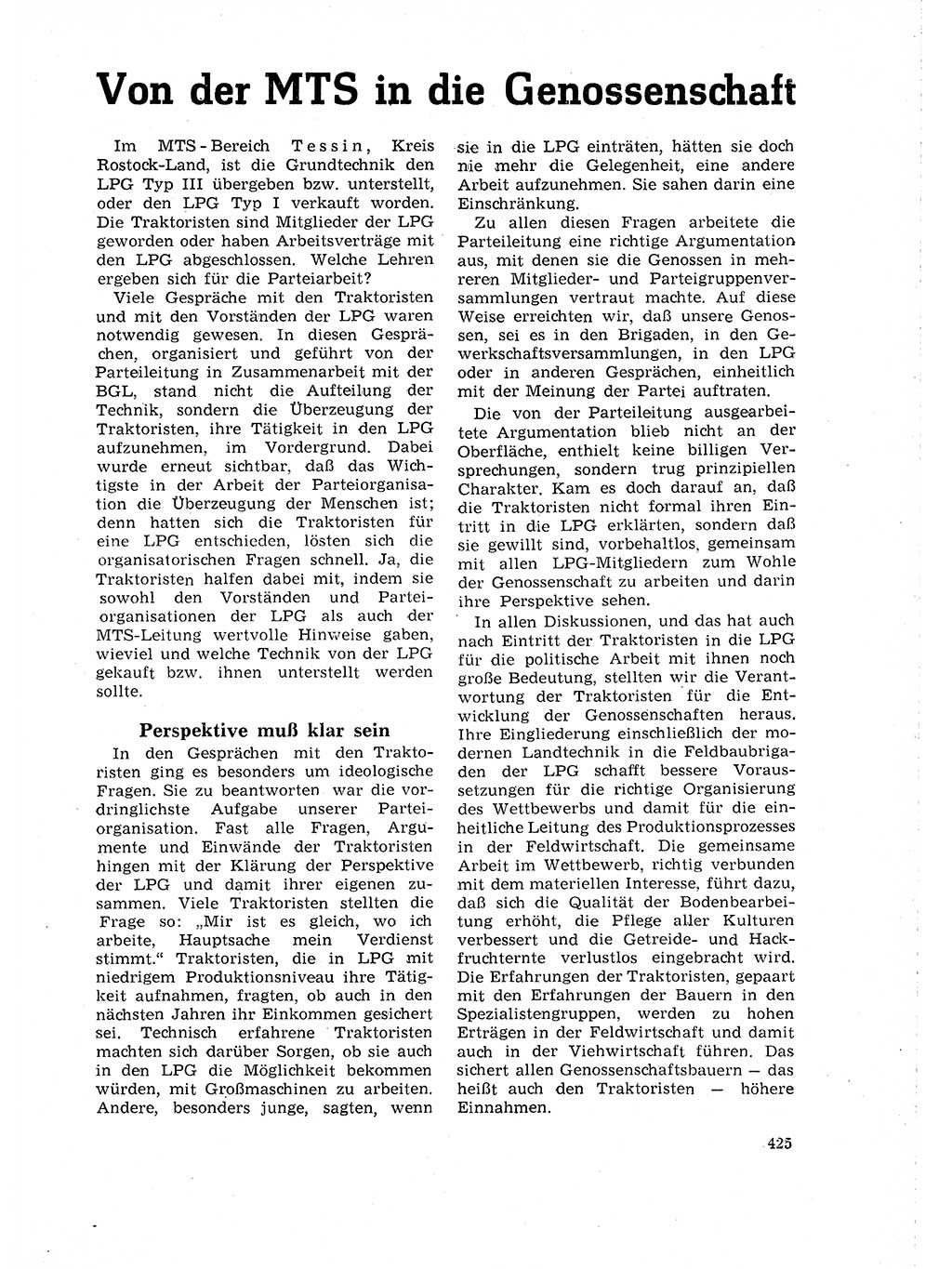 Neuer Weg (NW), Organ des Zentralkomitees (ZK) der SED (Sozialistische Einheitspartei Deutschlands) für Fragen des Parteilebens, 18. Jahrgang [Deutsche Demokratische Republik (DDR)] 1963, Seite 425 (NW ZK SED DDR 1963, S. 425)