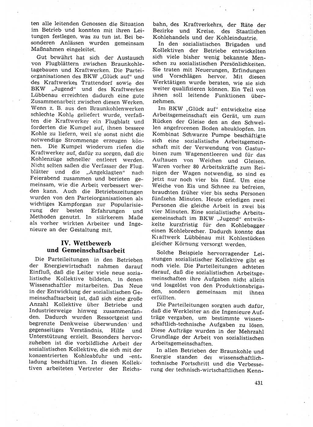 Neuer Weg (NW), Organ des Zentralkomitees (ZK) der SED (Sozialistische Einheitspartei Deutschlands) für Fragen des Parteilebens, 18. Jahrgang [Deutsche Demokratische Republik (DDR)] 1963, Seite 431 (NW ZK SED DDR 1963, S. 431)