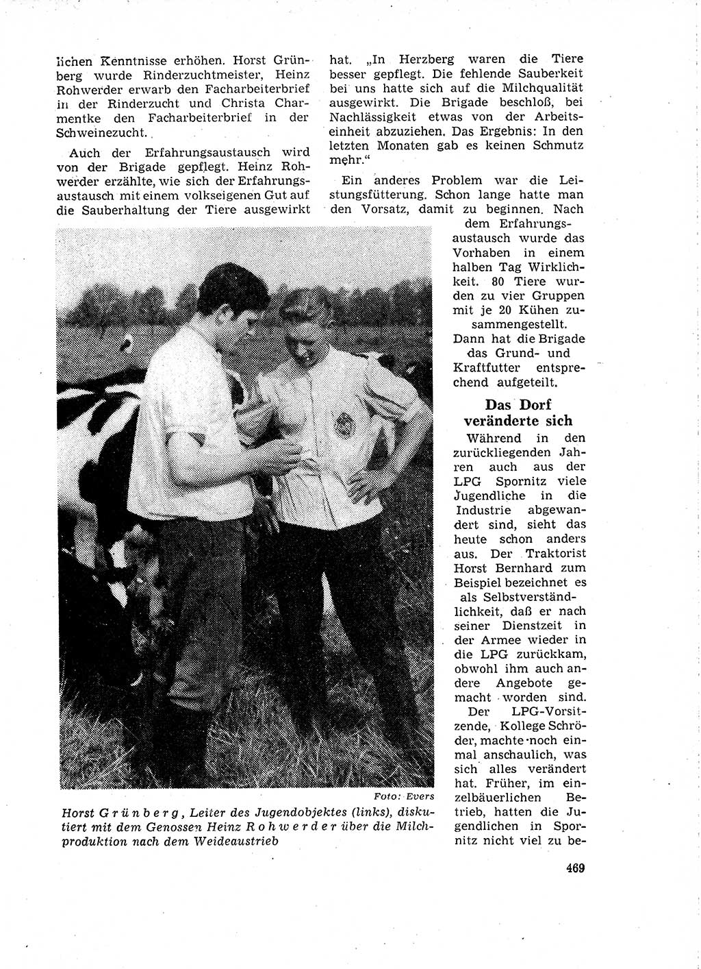 Neuer Weg (NW), Organ des Zentralkomitees (ZK) der SED (Sozialistische Einheitspartei Deutschlands) für Fragen des Parteilebens, 18. Jahrgang [Deutsche Demokratische Republik (DDR)] 1963, Seite 469 (NW ZK SED DDR 1963, S. 469)