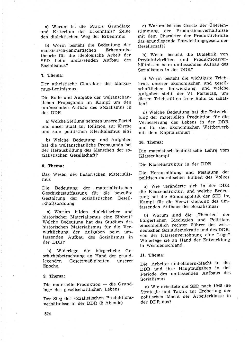 Neuer Weg (NW), Organ des Zentralkomitees (ZK) der SED (Sozialistische Einheitspartei Deutschlands) für Fragen des Parteilebens, 18. Jahrgang [Deutsche Demokratische Republik (DDR)] 1963, Seite 524 (NW ZK SED DDR 1963, S. 524)
