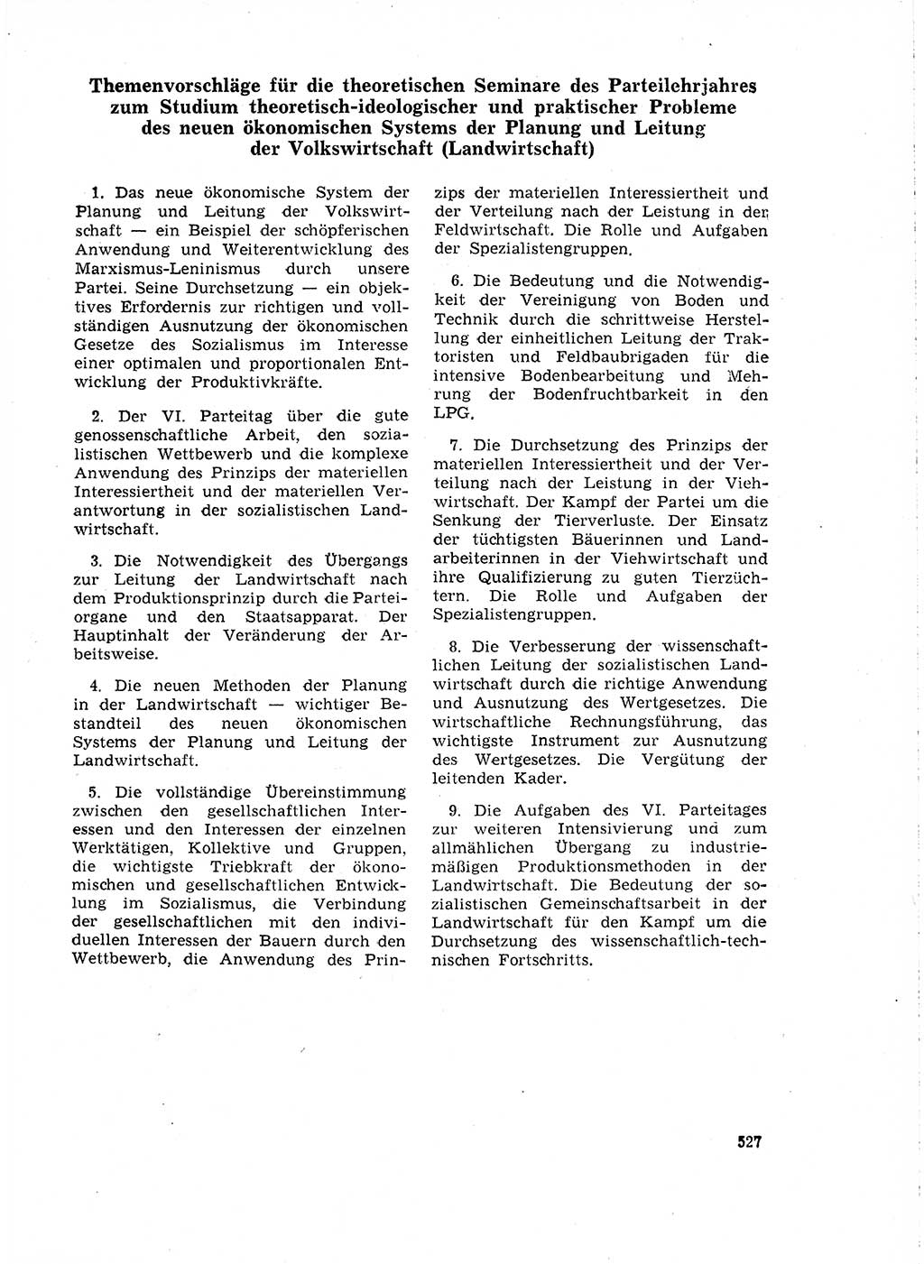 Neuer Weg (NW), Organ des Zentralkomitees (ZK) der SED (Sozialistische Einheitspartei Deutschlands) für Fragen des Parteilebens, 18. Jahrgang [Deutsche Demokratische Republik (DDR)] 1963, Seite 527 (NW ZK SED DDR 1963, S. 527)