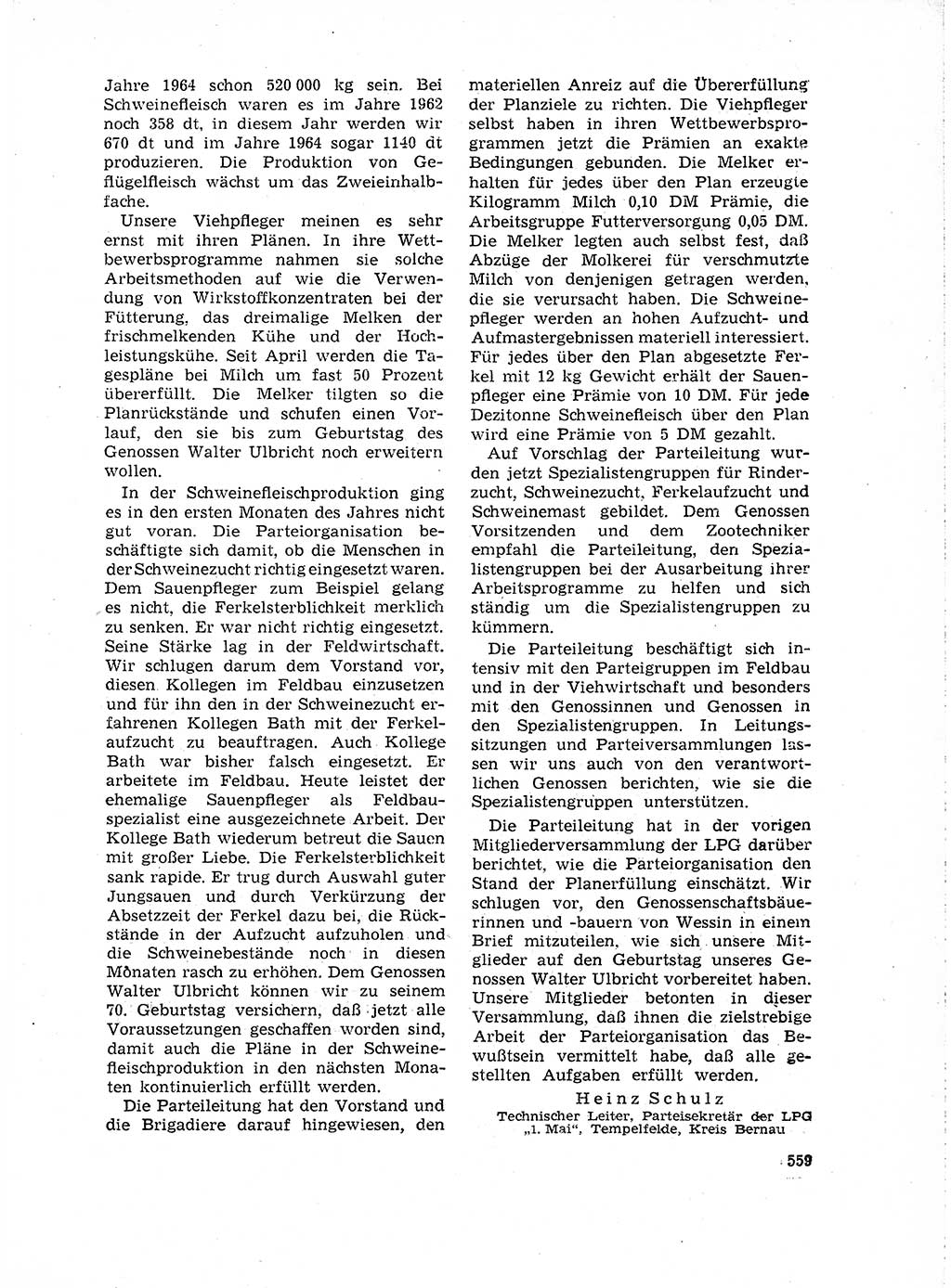 Neuer Weg (NW), Organ des Zentralkomitees (ZK) der SED (Sozialistische Einheitspartei Deutschlands) für Fragen des Parteilebens, 18. Jahrgang [Deutsche Demokratische Republik (DDR)] 1963, Seite 559 (NW ZK SED DDR 1963, S. 559)