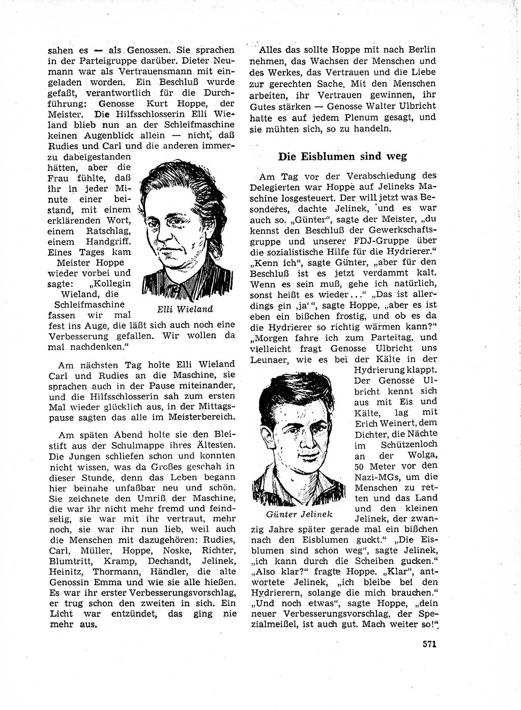 Neuer Weg (NW), Organ des Zentralkomitees (ZK) der SED (Sozialistische Einheitspartei Deutschlands) für Fragen des Parteilebens, 18. Jahrgang [Deutsche Demokratische Republik (DDR)] 1963, Seite 571 (NW ZK SED DDR 1963, S. 571)