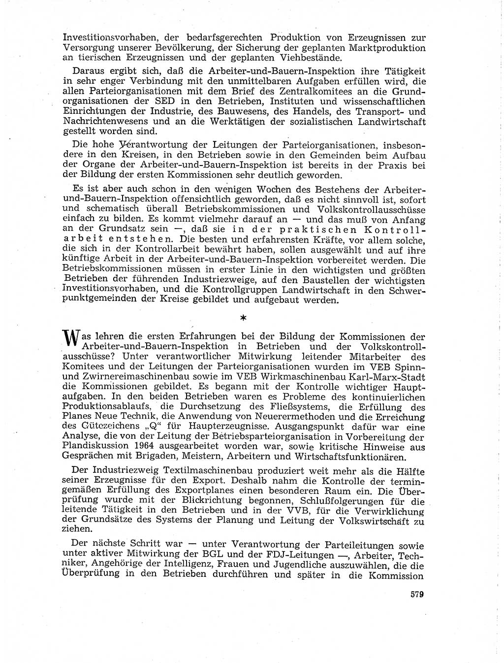 Neuer Weg (NW), Organ des Zentralkomitees (ZK) der SED (Sozialistische Einheitspartei Deutschlands) für Fragen des Parteilebens, 18. Jahrgang [Deutsche Demokratische Republik (DDR)] 1963, Seite 579 (NW ZK SED DDR 1963, S. 579)
