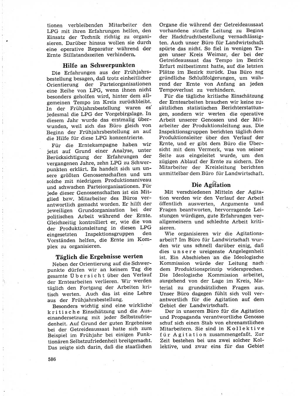 Neuer Weg (NW), Organ des Zentralkomitees (ZK) der SED (Sozialistische Einheitspartei Deutschlands) für Fragen des Parteilebens, 18. Jahrgang [Deutsche Demokratische Republik (DDR)] 1963, Seite 586 (NW ZK SED DDR 1963, S. 586)