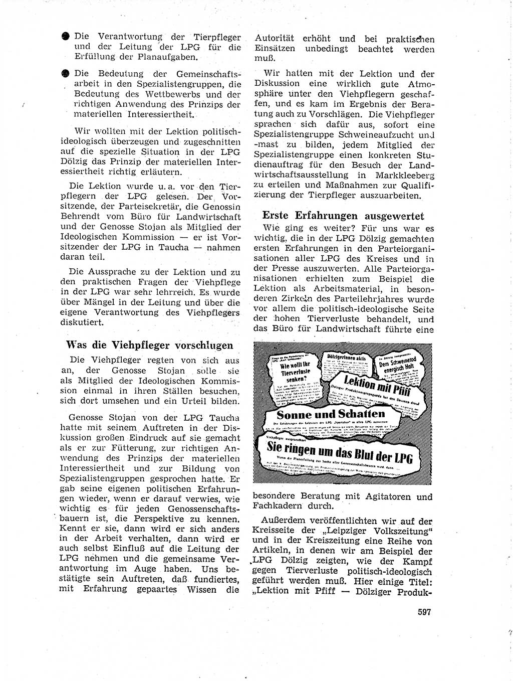 Neuer Weg (NW), Organ des Zentralkomitees (ZK) der SED (Sozialistische Einheitspartei Deutschlands) für Fragen des Parteilebens, 18. Jahrgang [Deutsche Demokratische Republik (DDR)] 1963, Seite 597 (NW ZK SED DDR 1963, S. 597)