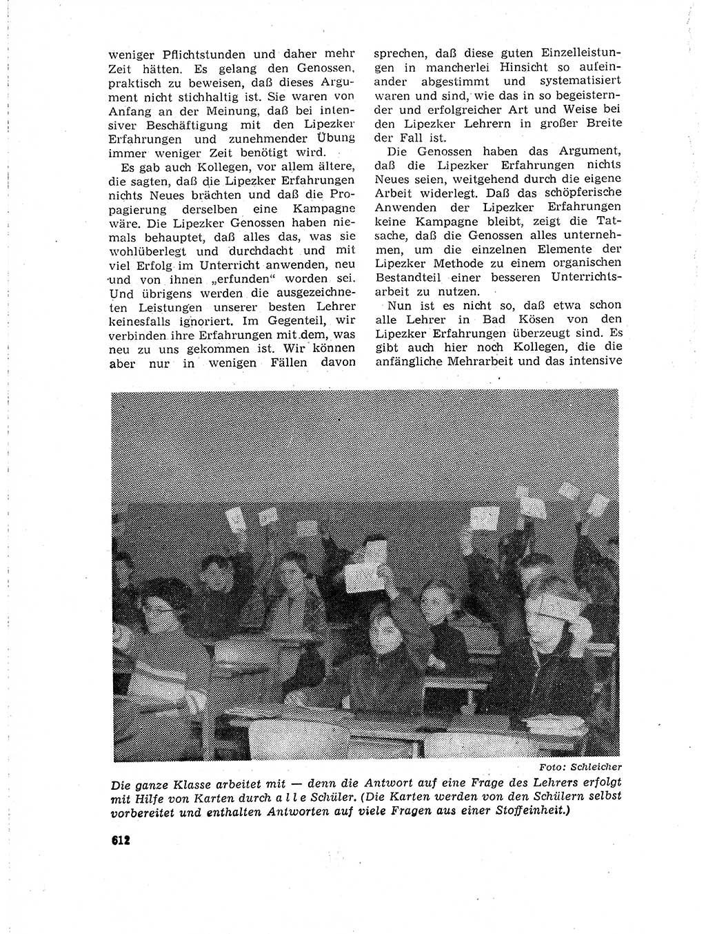 Neuer Weg (NW), Organ des Zentralkomitees (ZK) der SED (Sozialistische Einheitspartei Deutschlands) für Fragen des Parteilebens, 18. Jahrgang [Deutsche Demokratische Republik (DDR)] 1963, Seite 612 (NW ZK SED DDR 1963, S. 612)