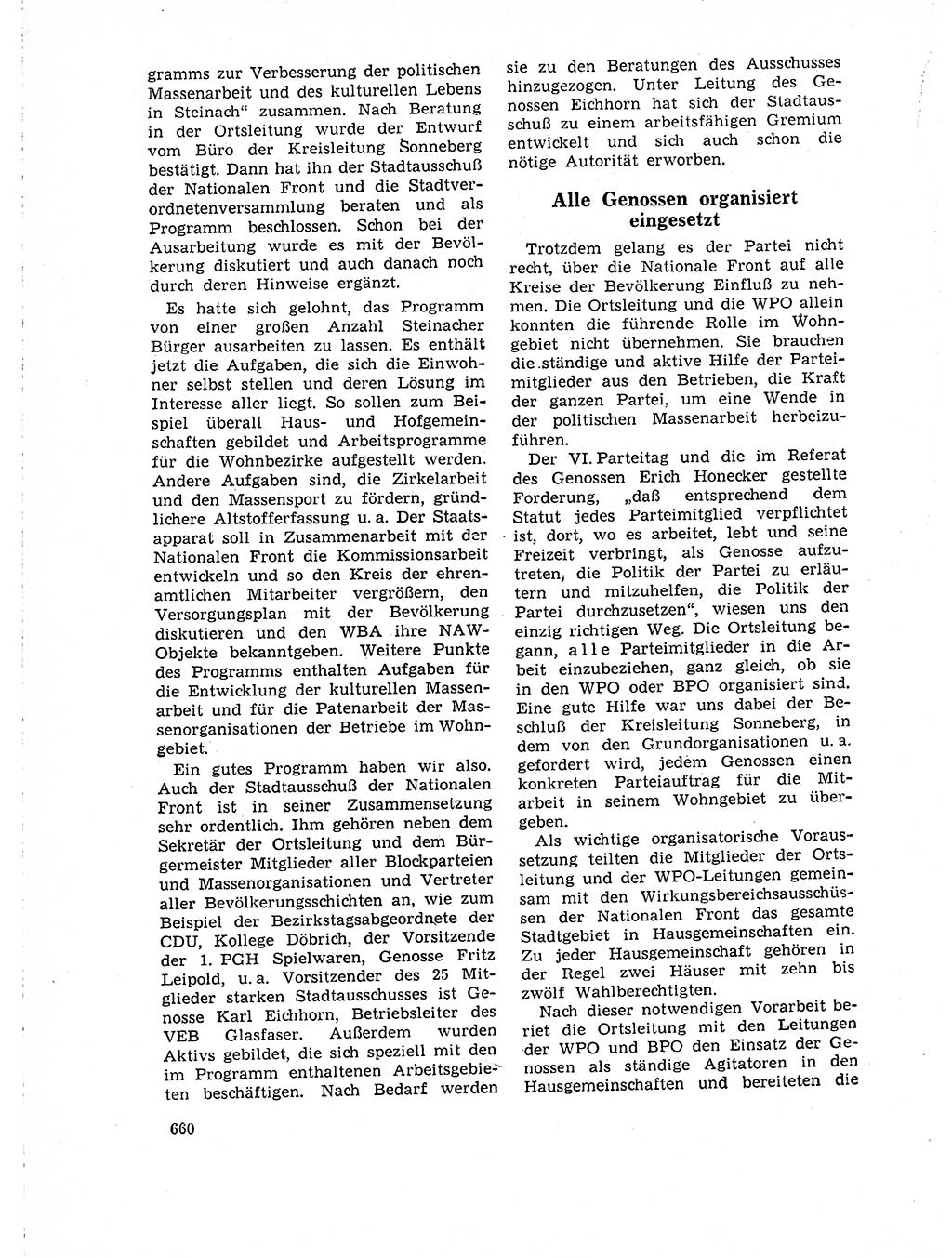 Neuer Weg (NW), Organ des Zentralkomitees (ZK) der SED (Sozialistische Einheitspartei Deutschlands) für Fragen des Parteilebens, 18. Jahrgang [Deutsche Demokratische Republik (DDR)] 1963, Seite 660 (NW ZK SED DDR 1963, S. 660)